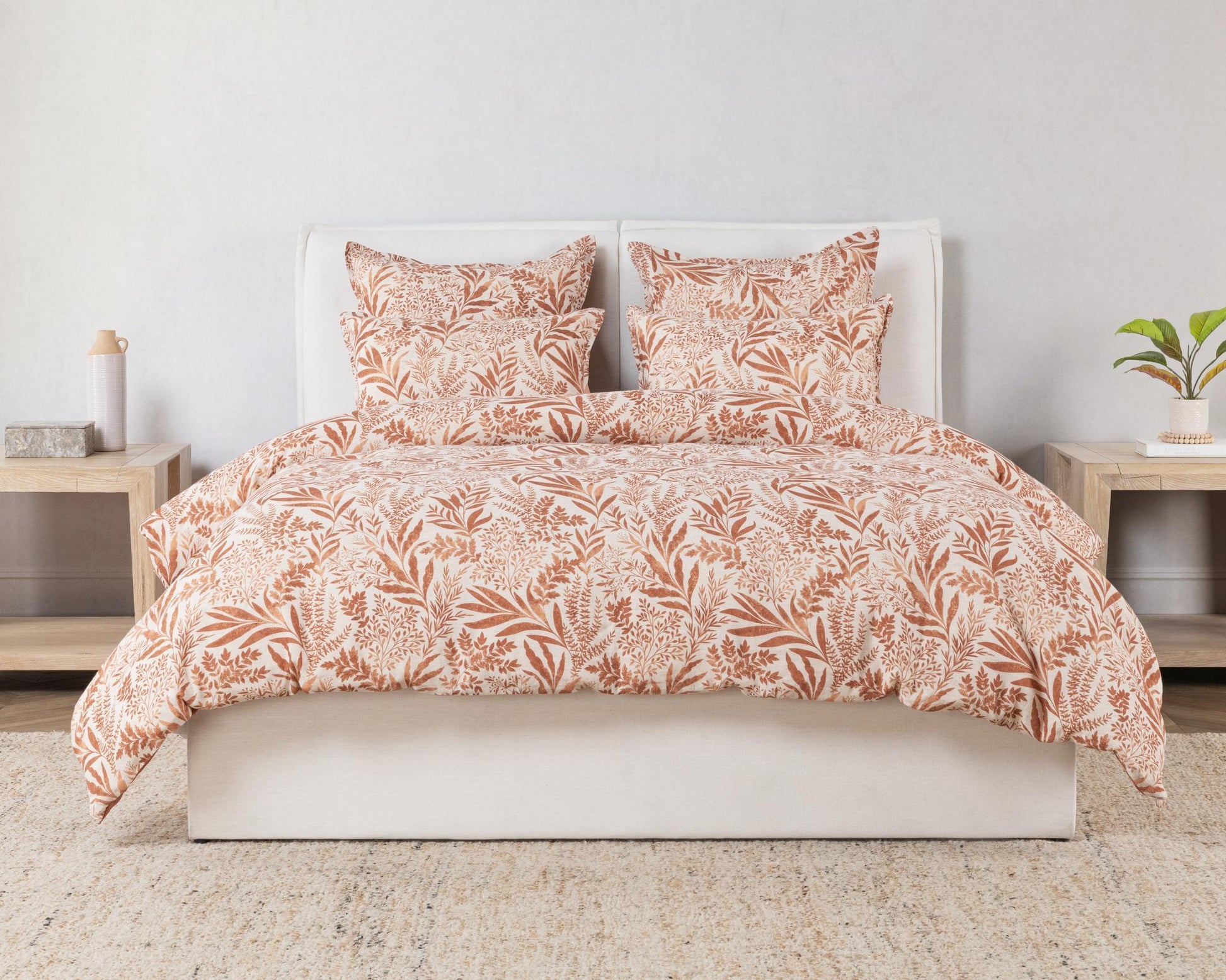 Mulberry Duvet Collection - Chestnut Brown - King / Set