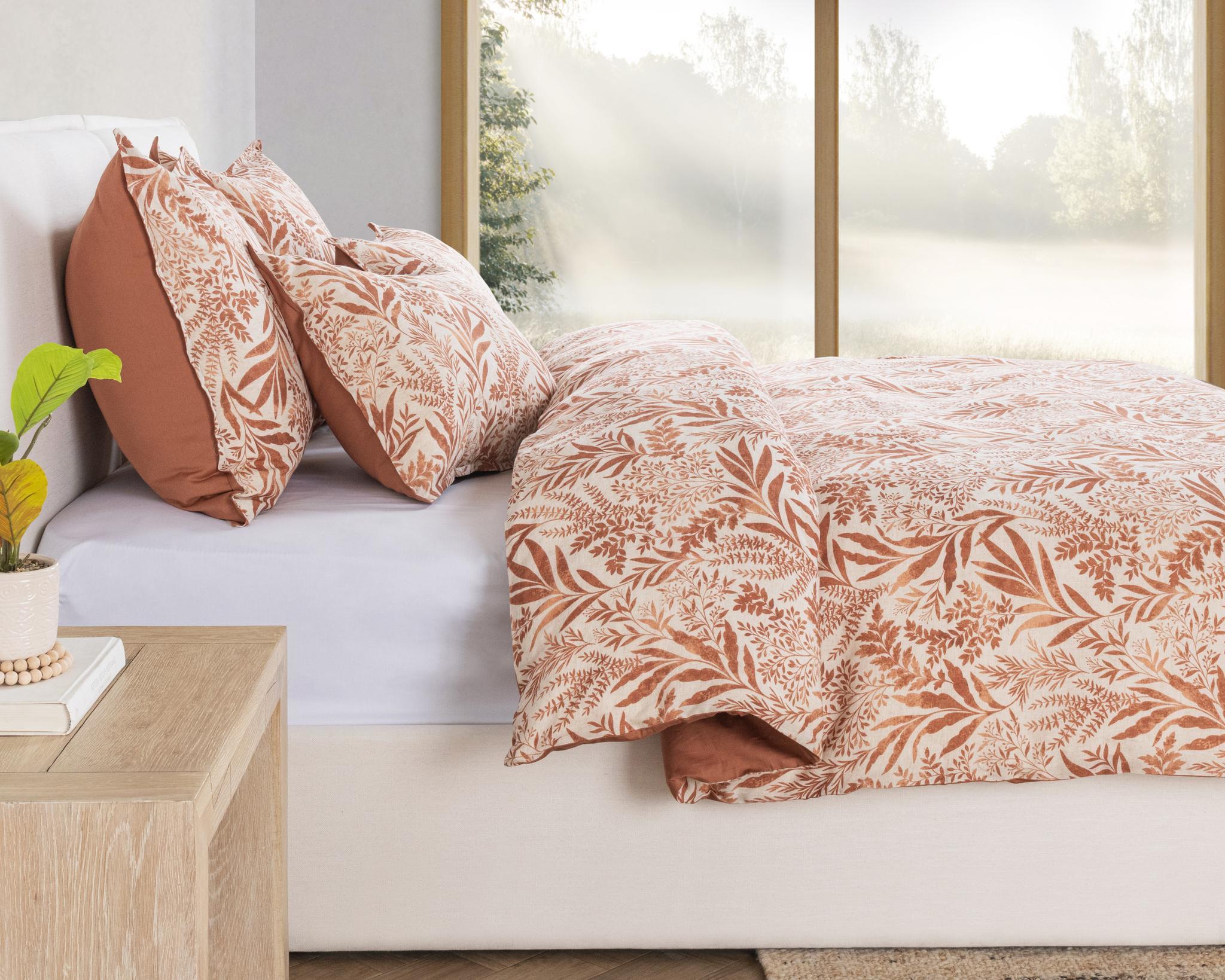 Mulberry Duvet Collection - Chestnut Brown - King / Set
