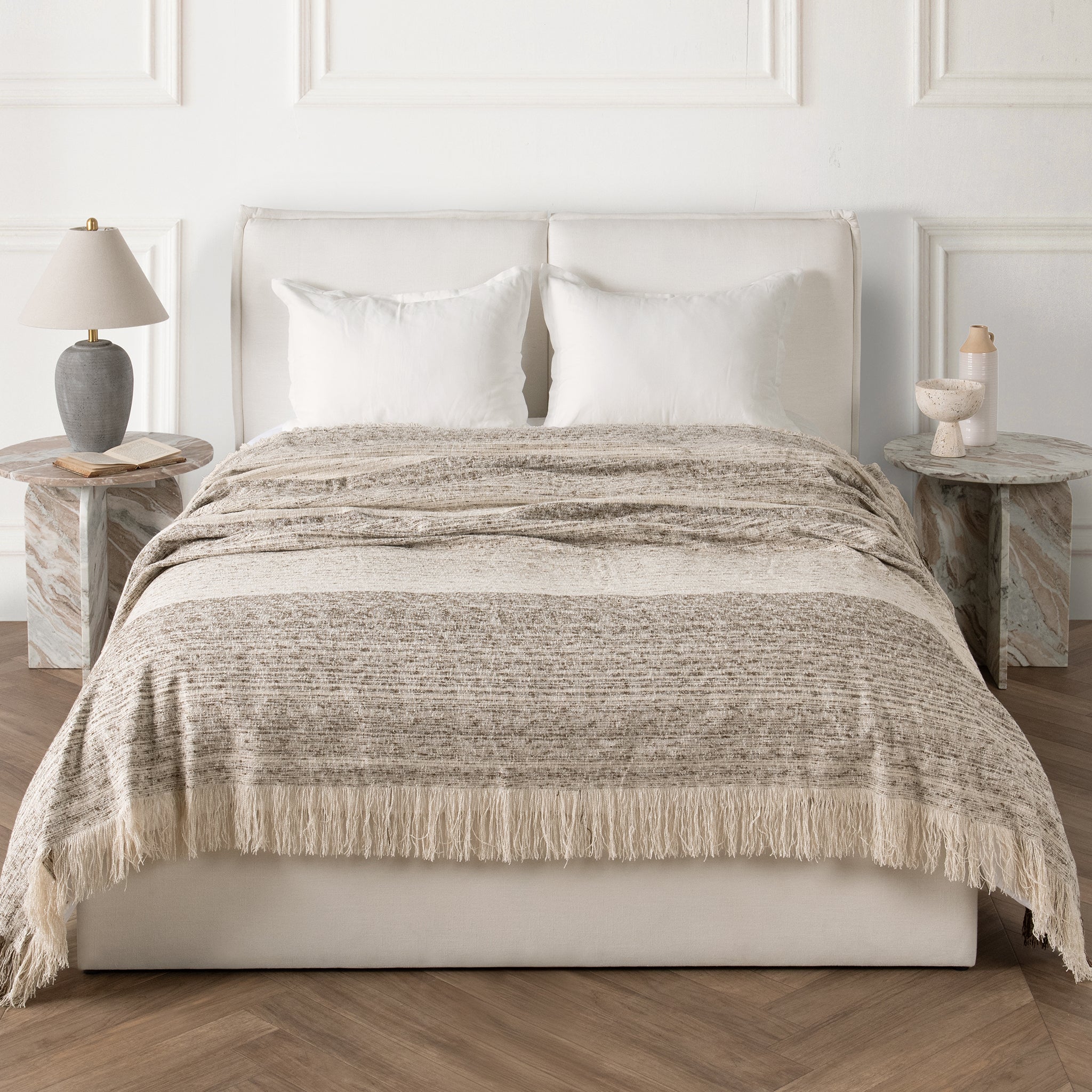 BC Beryl Blanket Multiple Sizes - Cocoa Brown - Queen