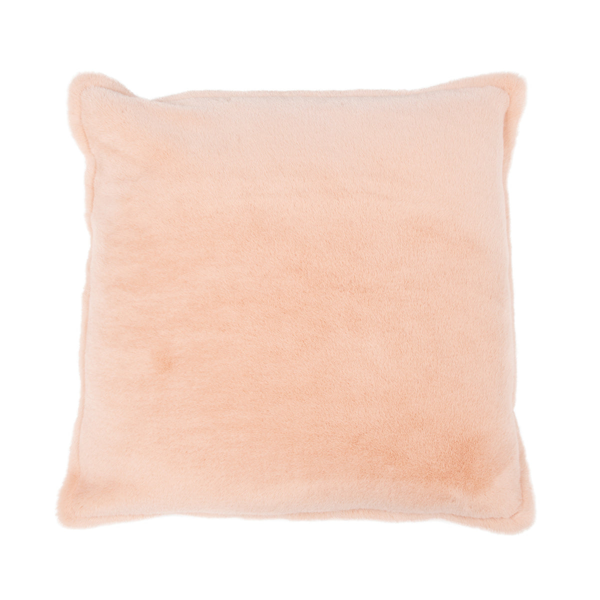 EQ Taiga Faux Fur Multiple Sizes - Peach - 22"x22"