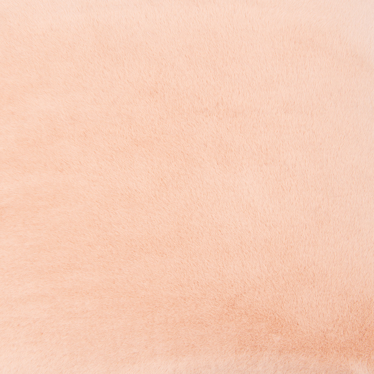 EQ Taiga Faux Fur Multiple Sizes - Peach - 22"x22"
