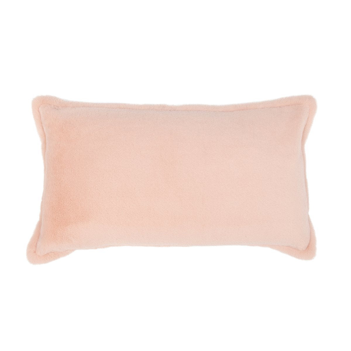 EQ Taiga Faux Fur Multiple Sizes - Peach - 22"x22"