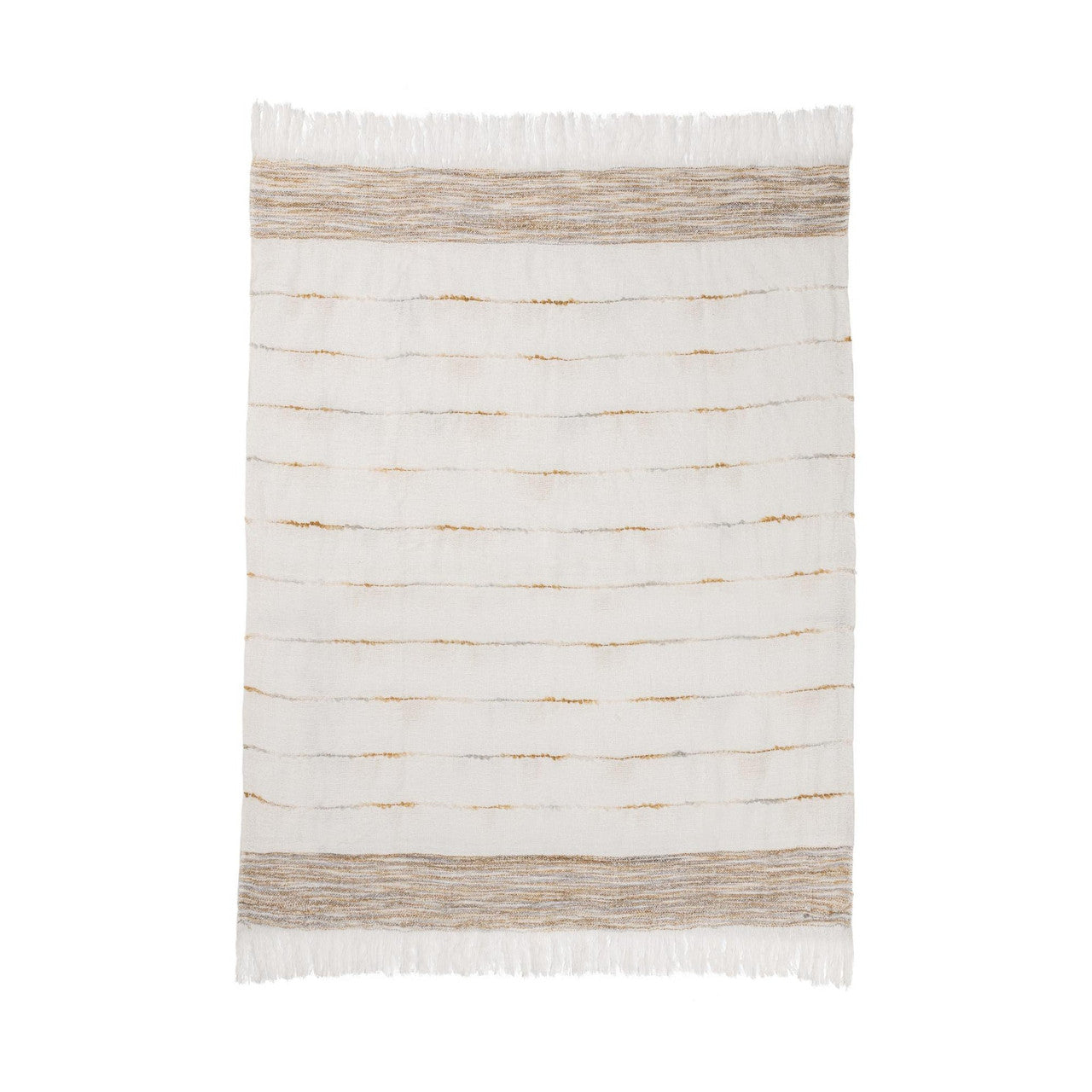 TC Albedo Ivory/Rust Throw 50x70