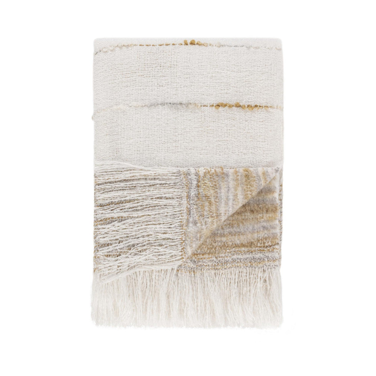 TC Albedo Ivory/Rust Throw 50x70