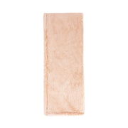 TC Taiga Faux Fur Throw 50x70 - Peach