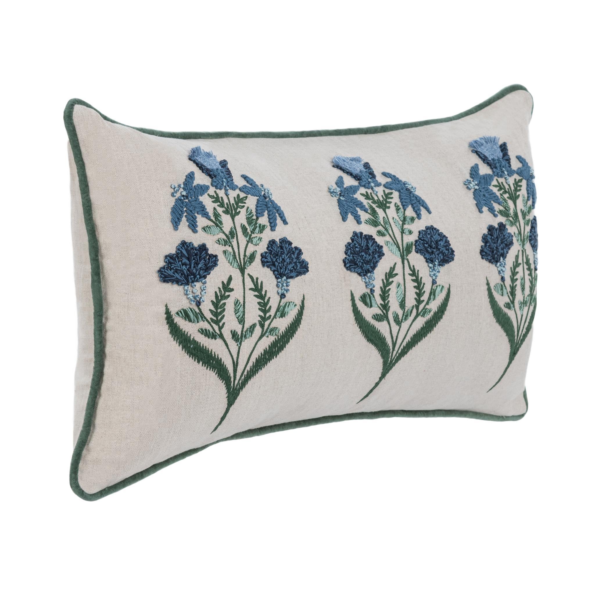 NV Belcourt 14x26 - Floral Natural/Blue