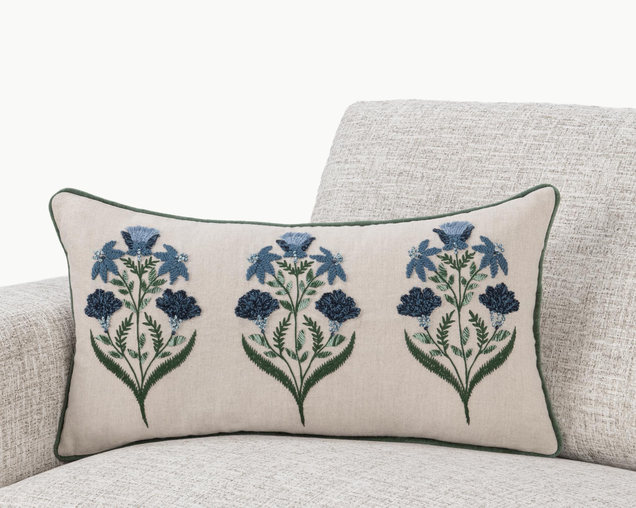 NV Belcourt 14x26 - Floral Natural/Blue