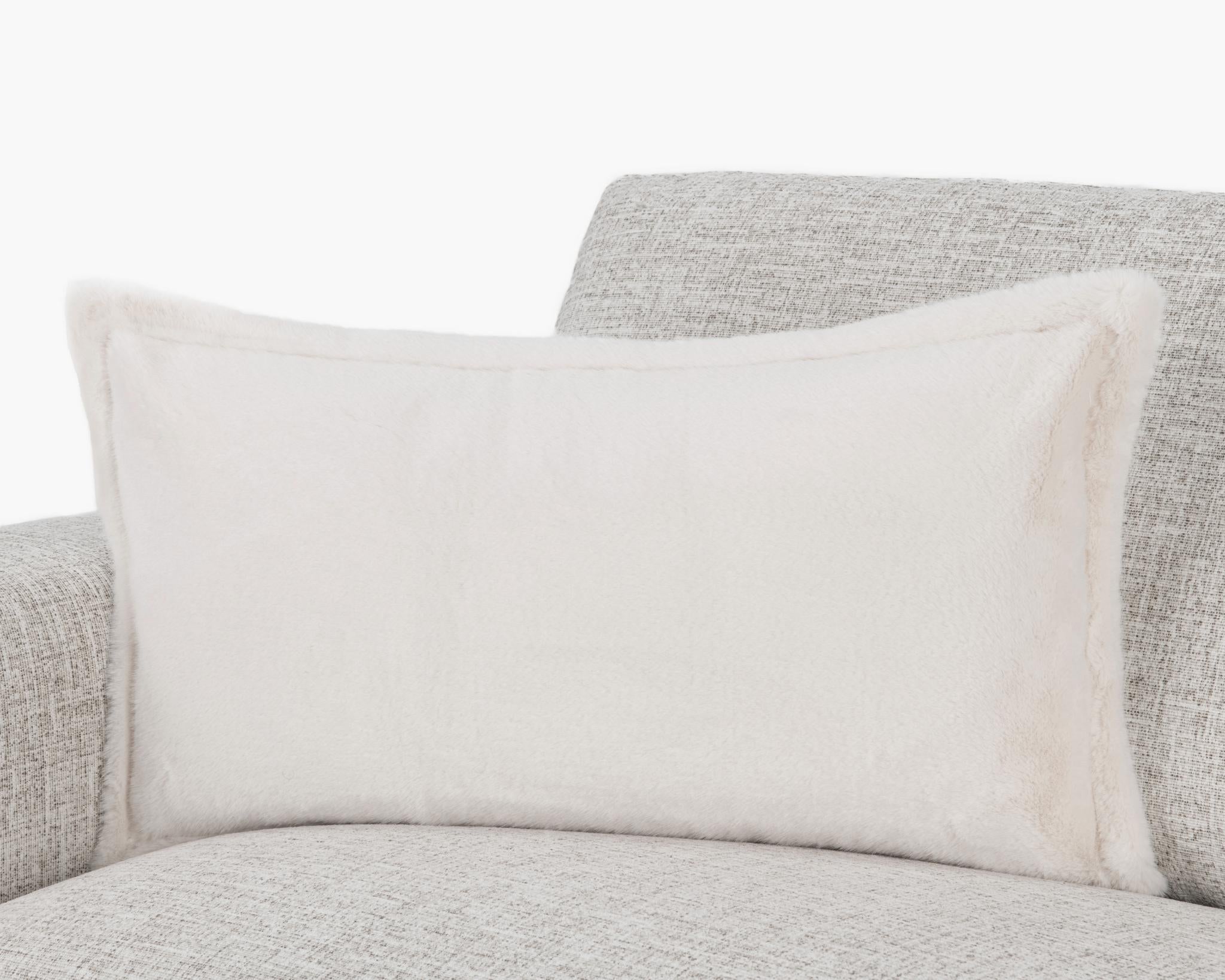 NV Taiga Faux Fur Multiple Sizes - Ivory - 14x26
