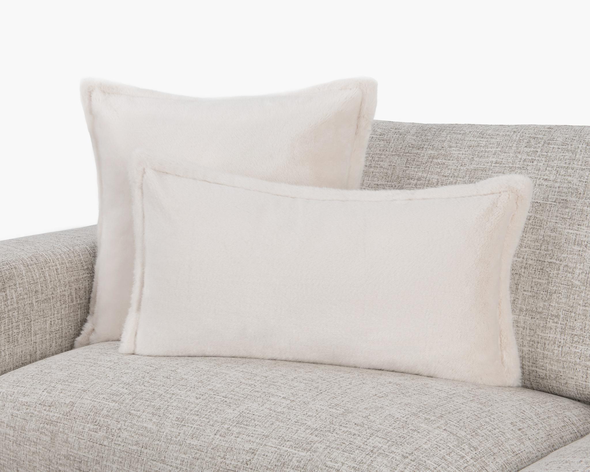 NV Taiga Faux Fur Multiple Sizes - Ivory - 14x26