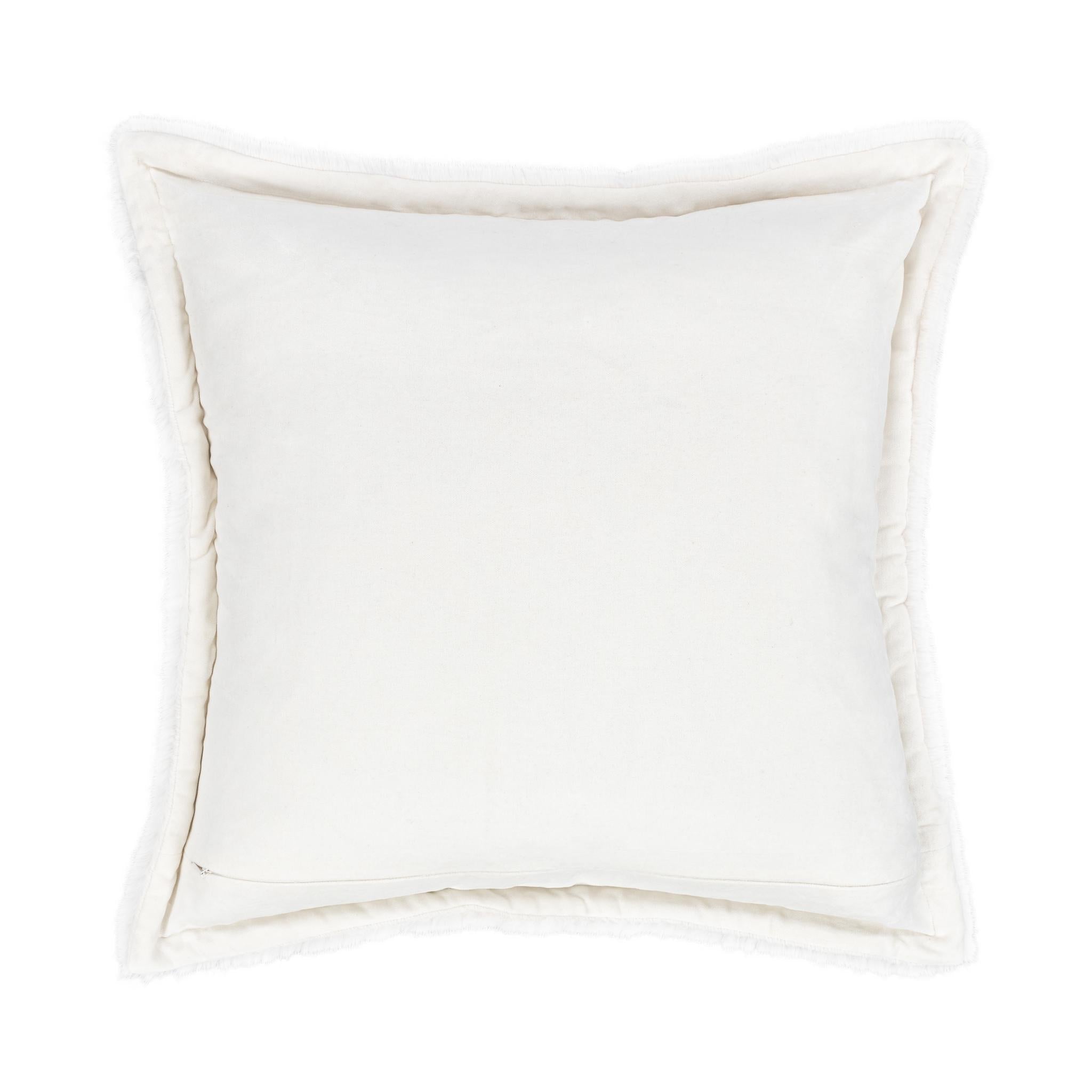 NV Taiga Faux Fur Multiple Sizes - Ivory - 22x22