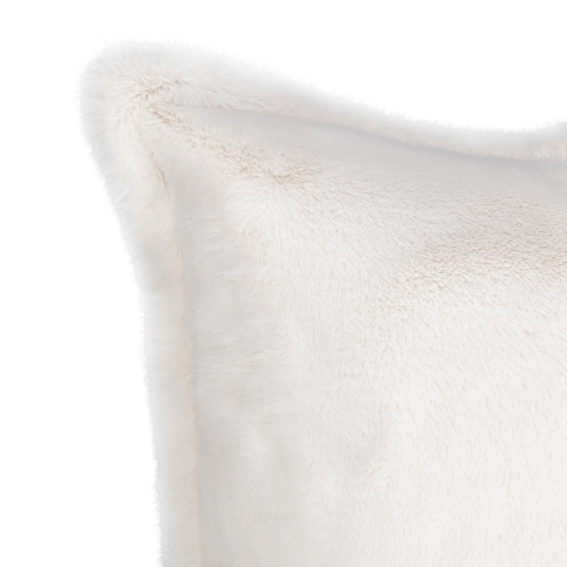 NV Taiga Faux Fur Multiple Sizes - Ivory - 22x22