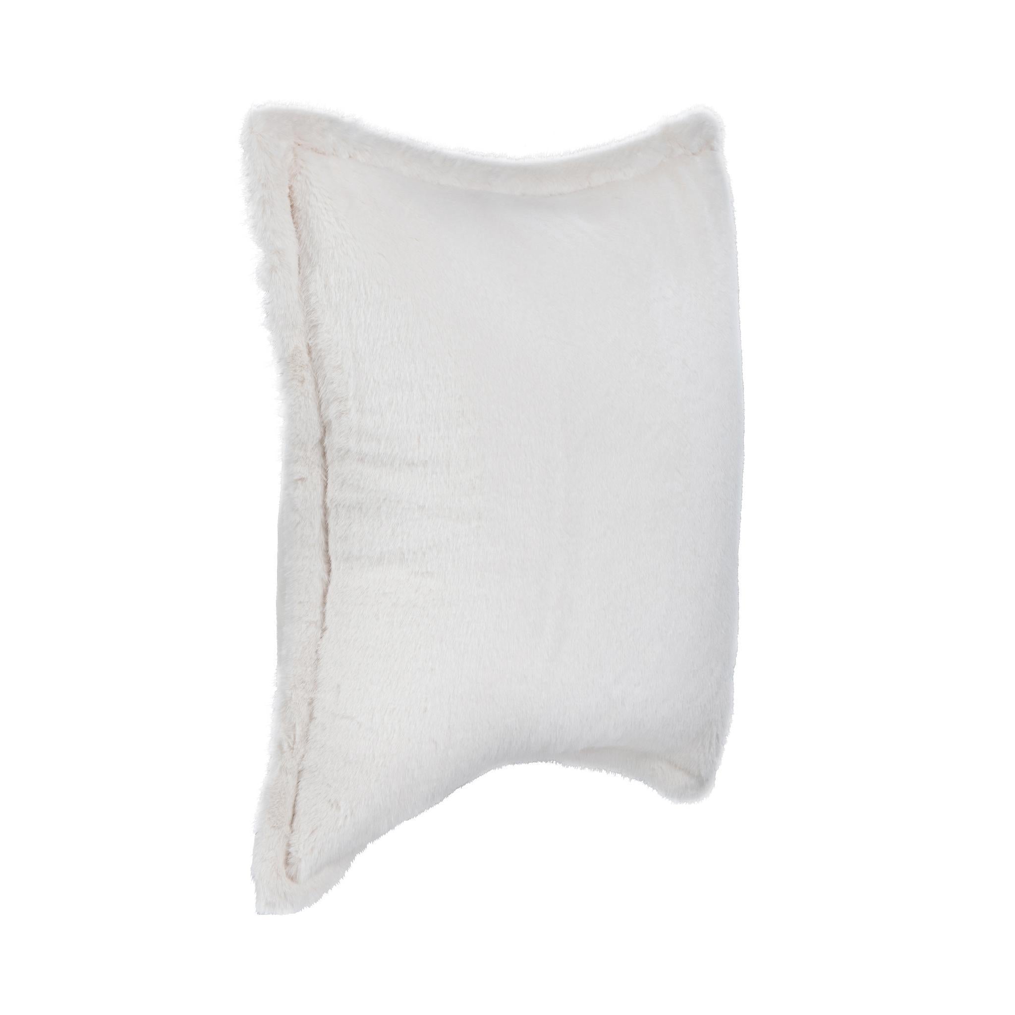 NV Taiga Faux Fur Multiple Sizes - Ivory - 22x22