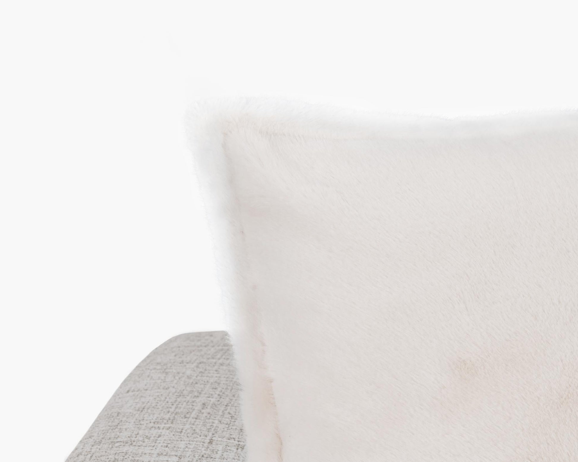 NV Taiga Faux Fur Multiple Sizes - Ivory - 22x22