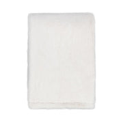 TC Taiga Faux Fur Ivory Throw 50x70