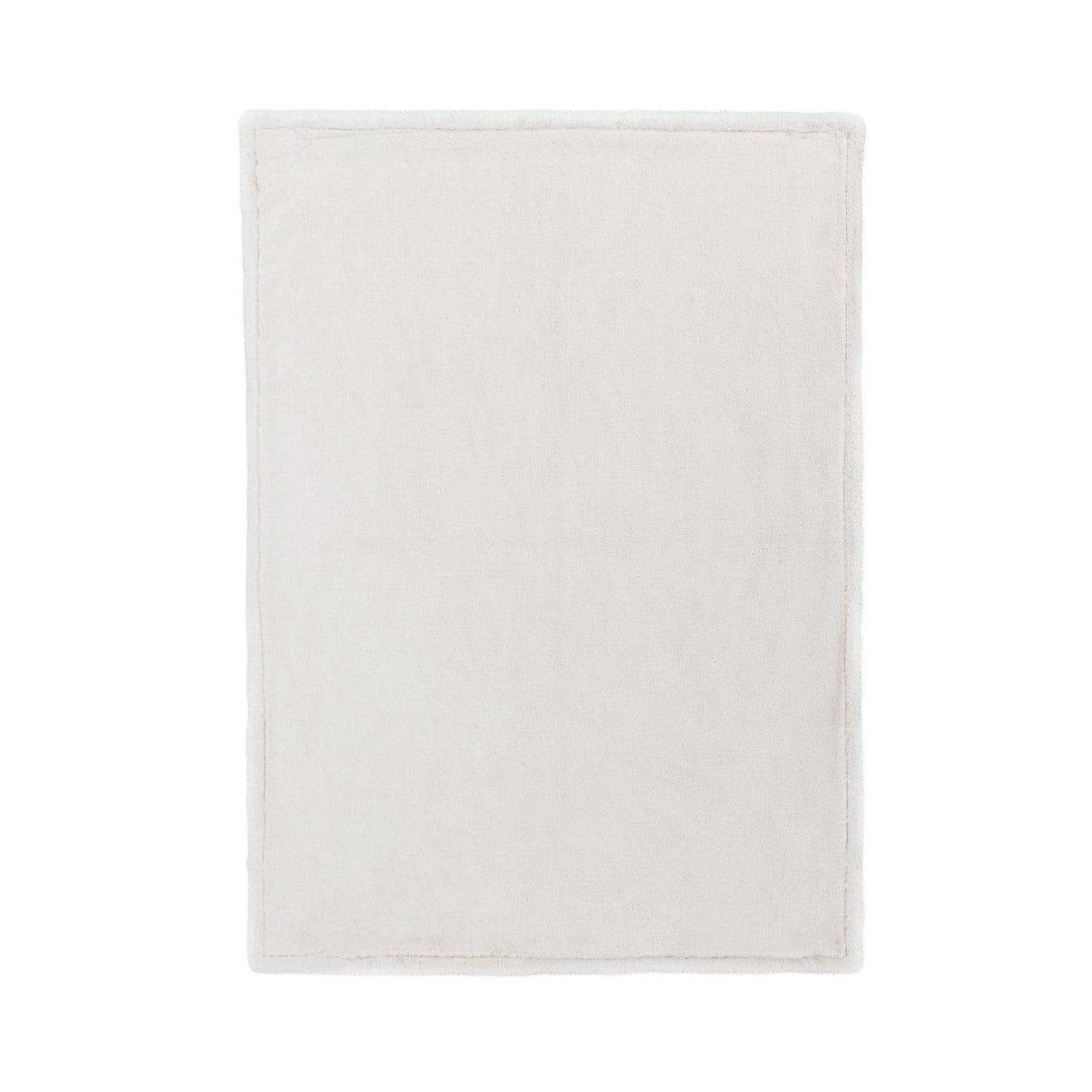 TC Taiga Faux Fur Ivory Throw 50x70