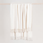 TC Aria Boucle Throw 50x70 - Ivory