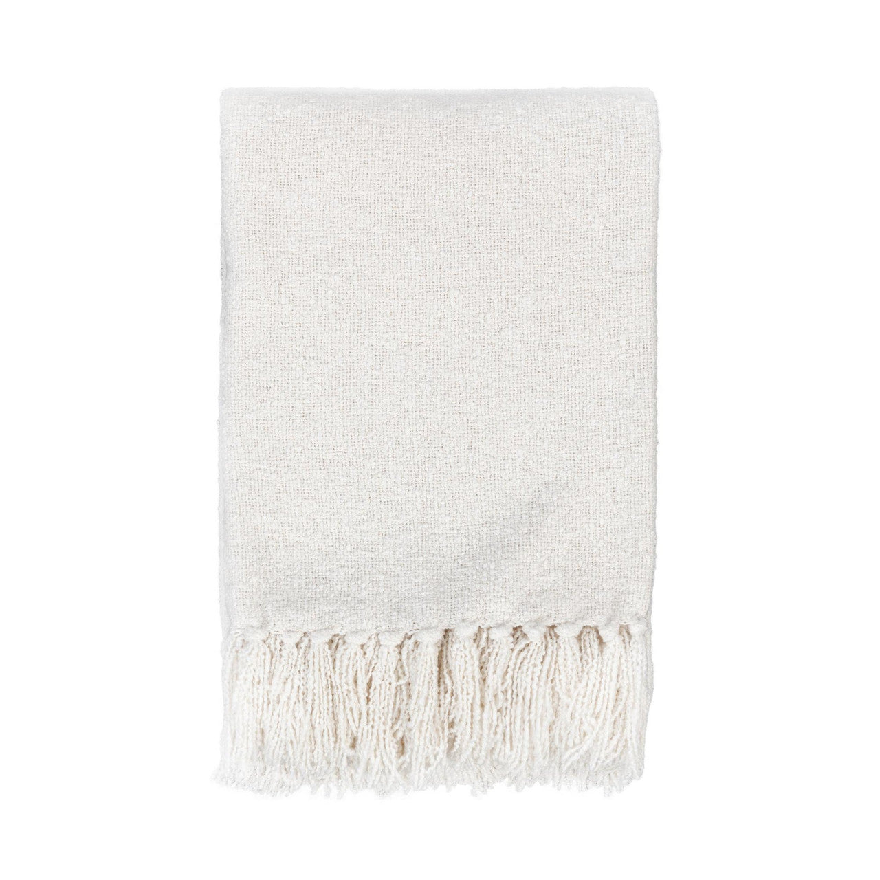 TC Aria Boucle Ivory Throw 50x70