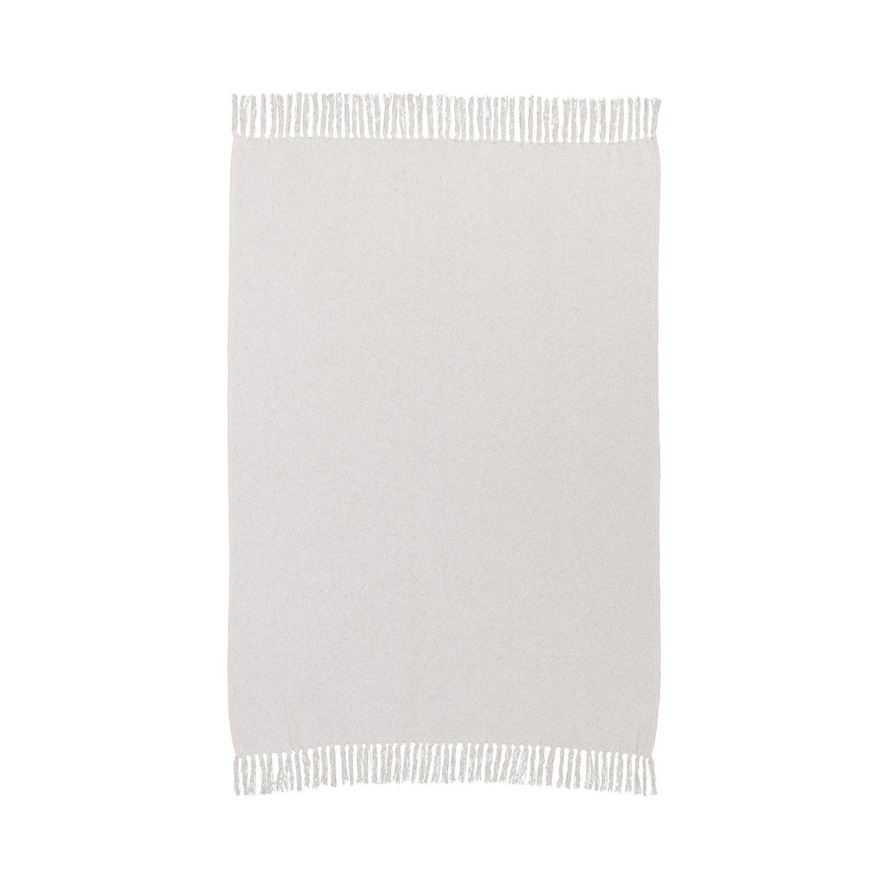 TC Aria Boucle Ivory Throw 50x70