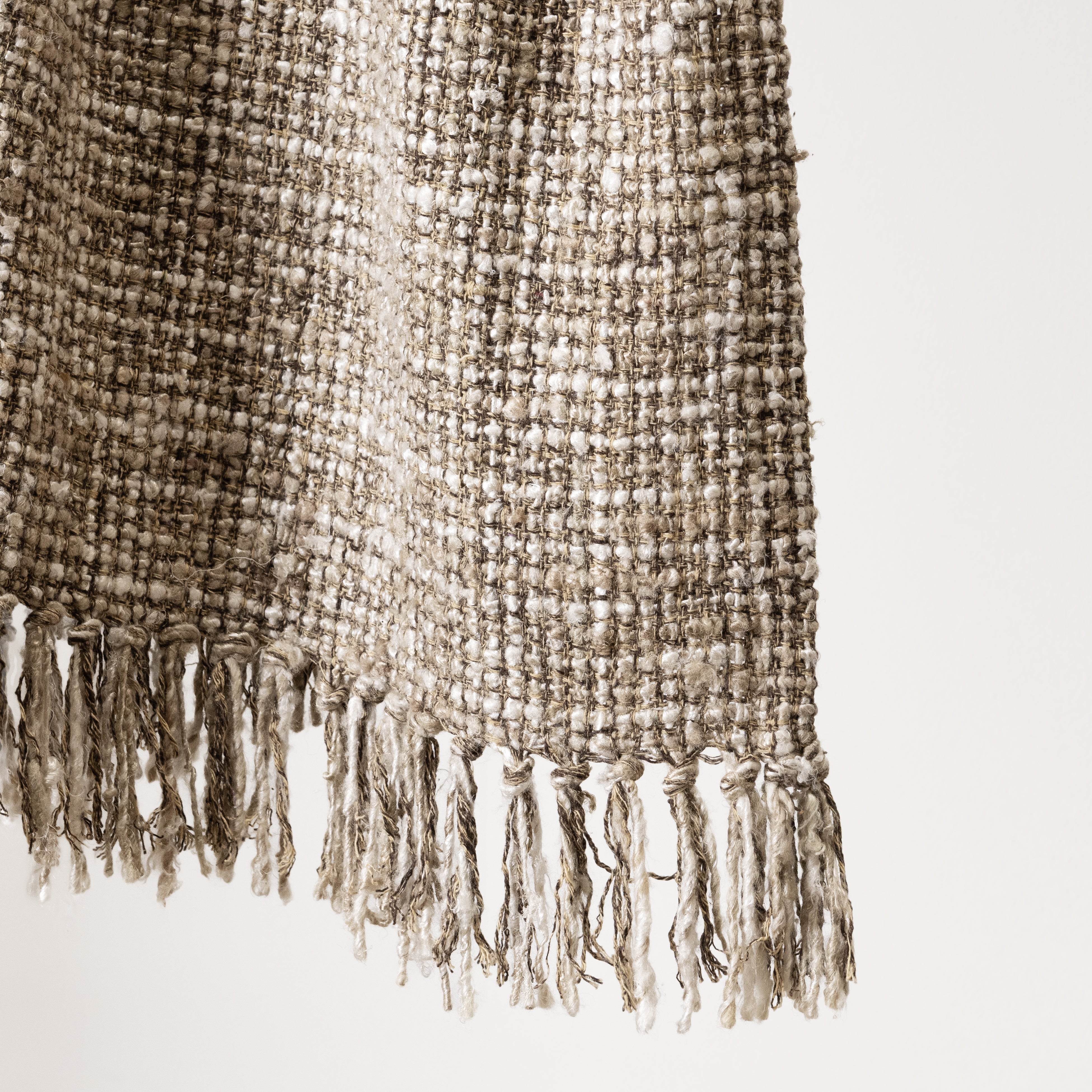 TC Porter 50x70 Throw - Black/Ivory