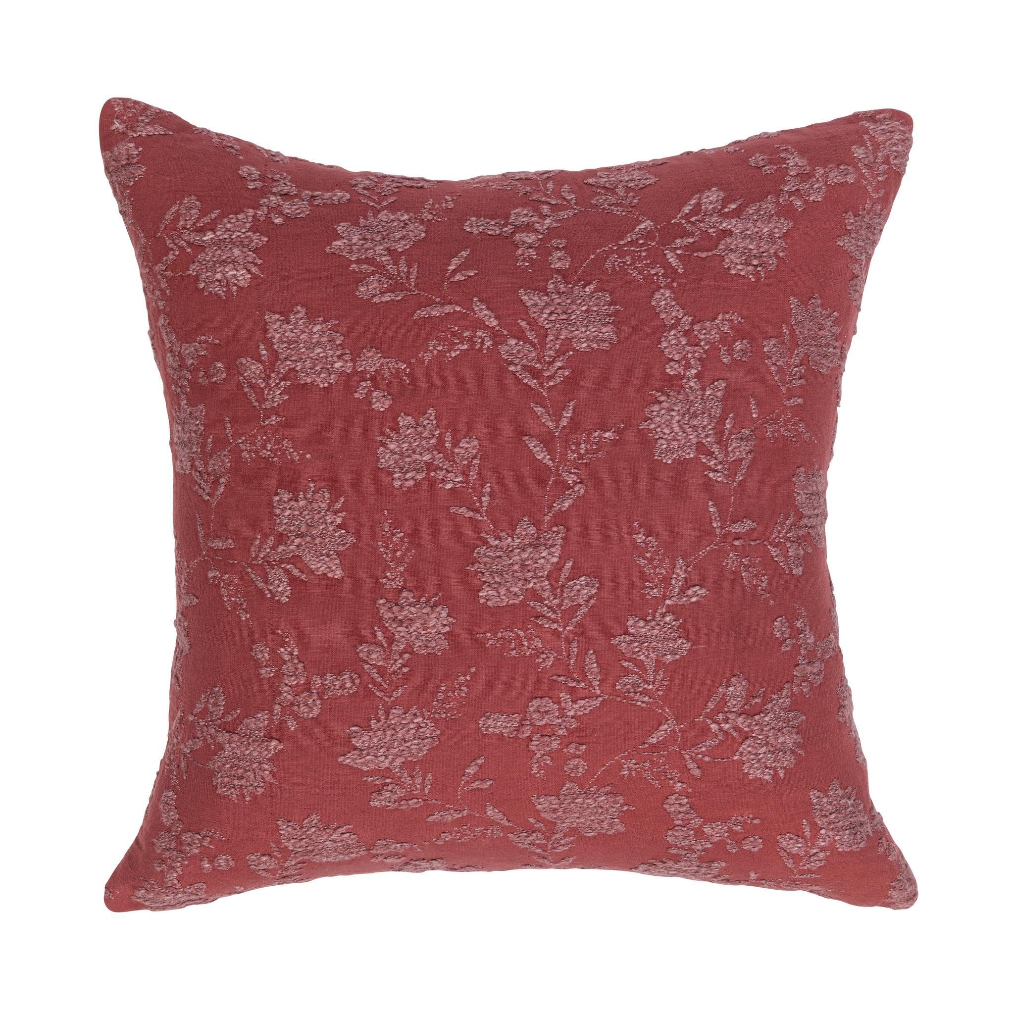 NV Rosecliff Multiple Sizes - Burgundy Red - 22x22
