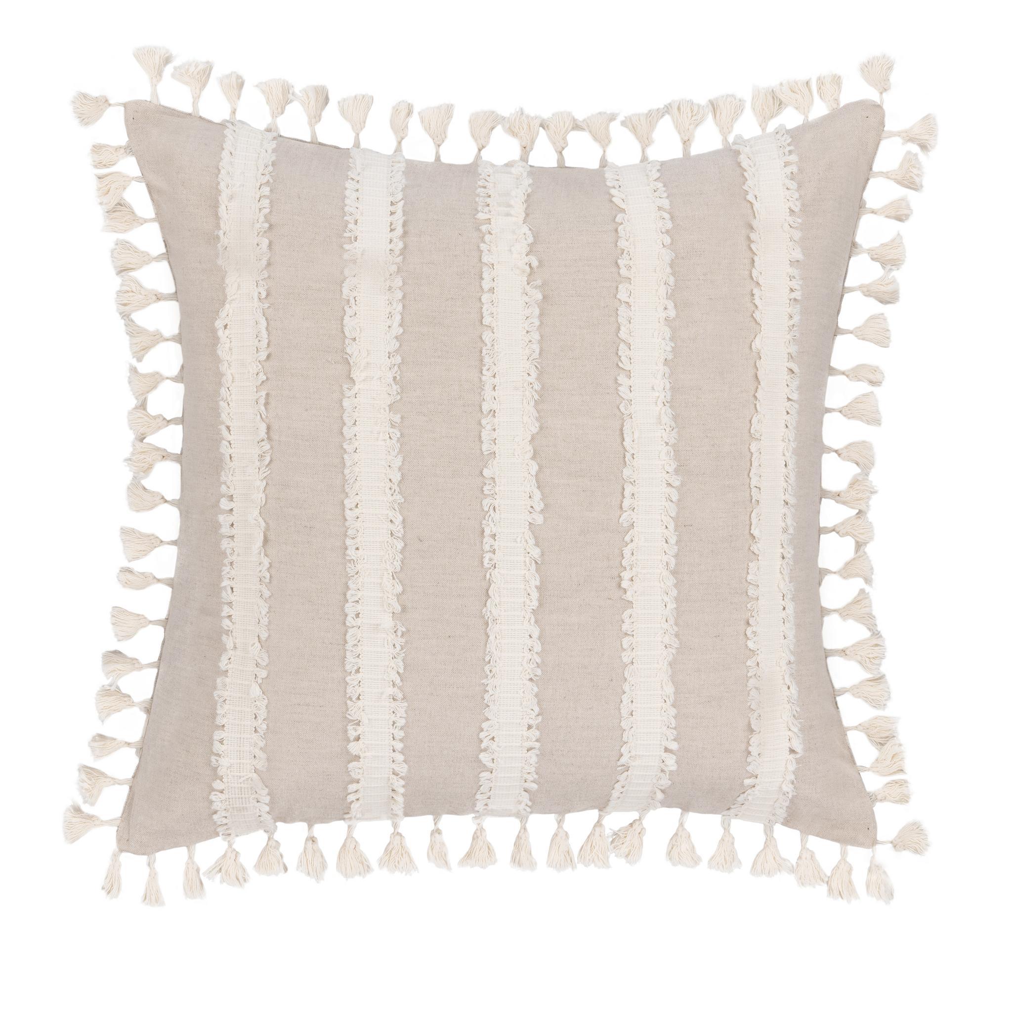TQ Edisto Multiple Sizes - Natural/Ivory - 22x22