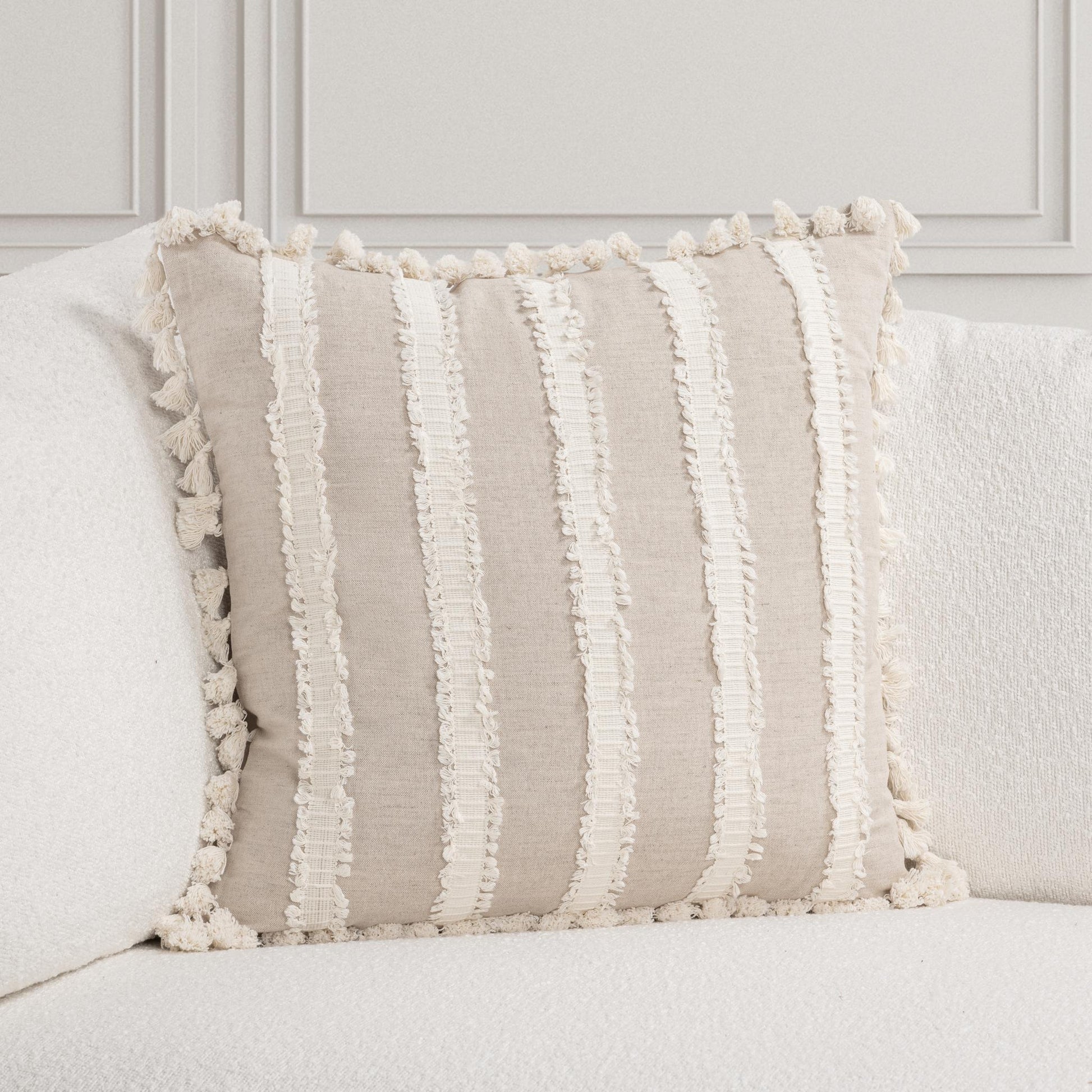 TQ Edisto Multiple Sizes - Natural/Ivory - 22x22