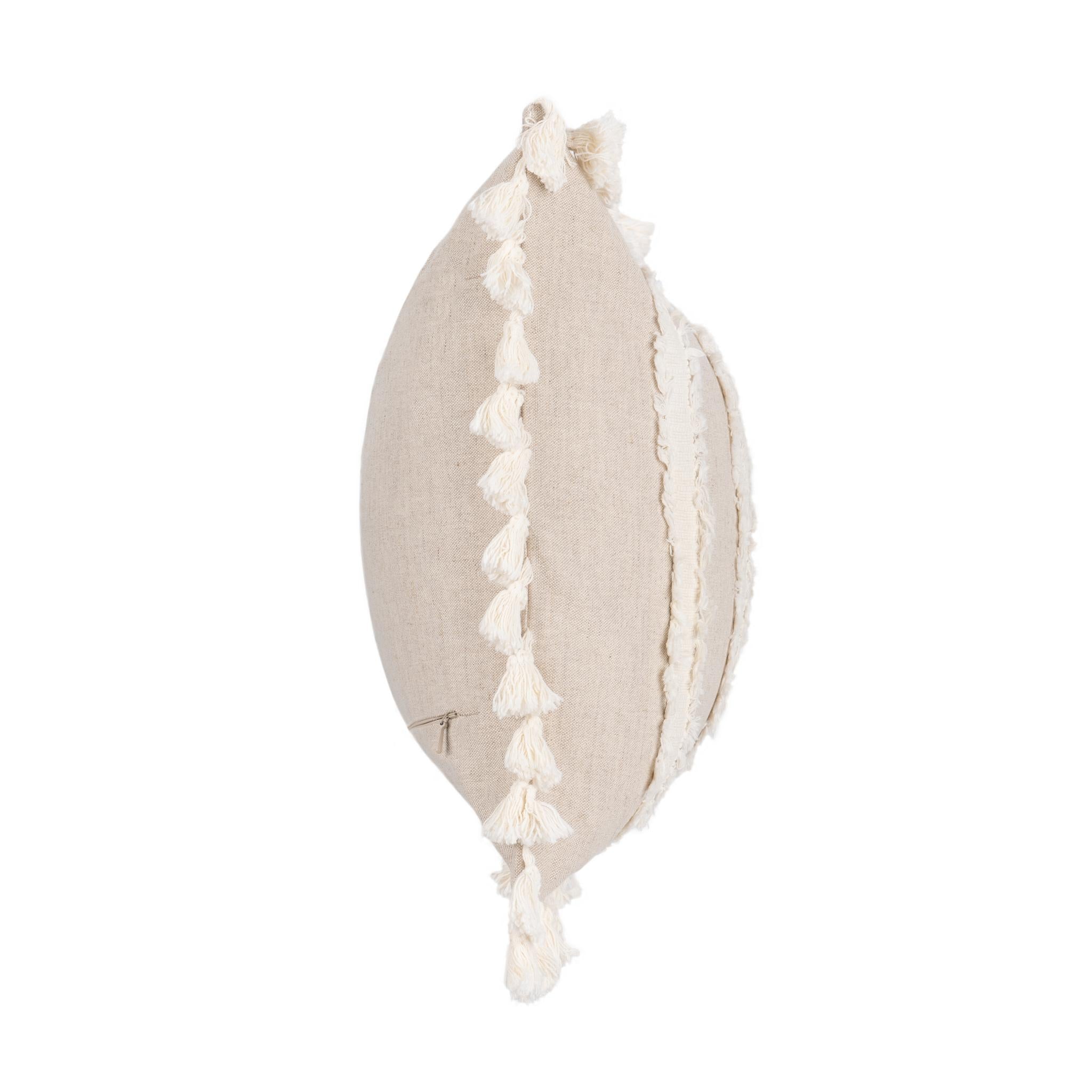 TQ Edisto Multiple Sizes - Natural/Ivory - 22x22