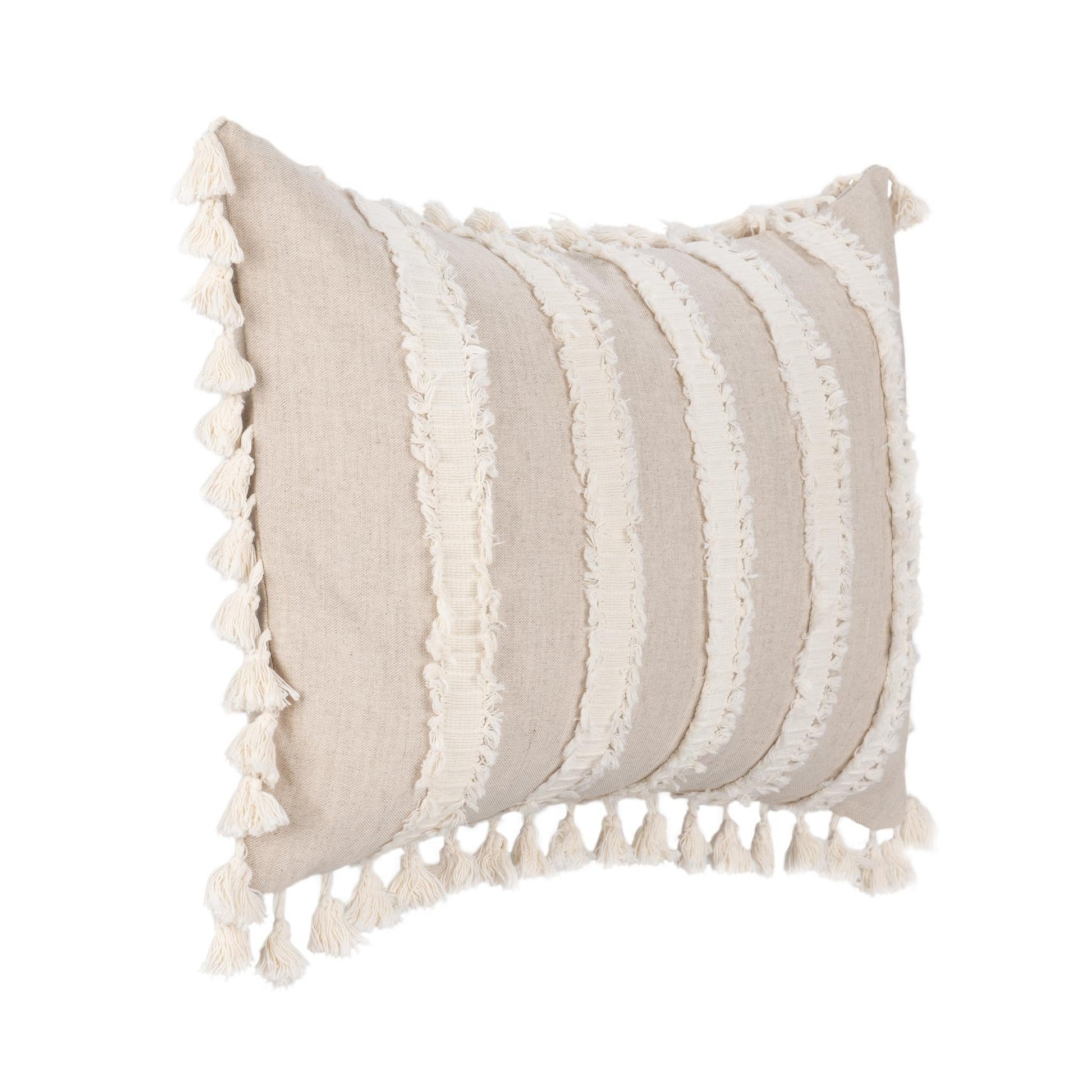 TQ Edisto Multiple Sizes - Natural/Ivory - 22x22