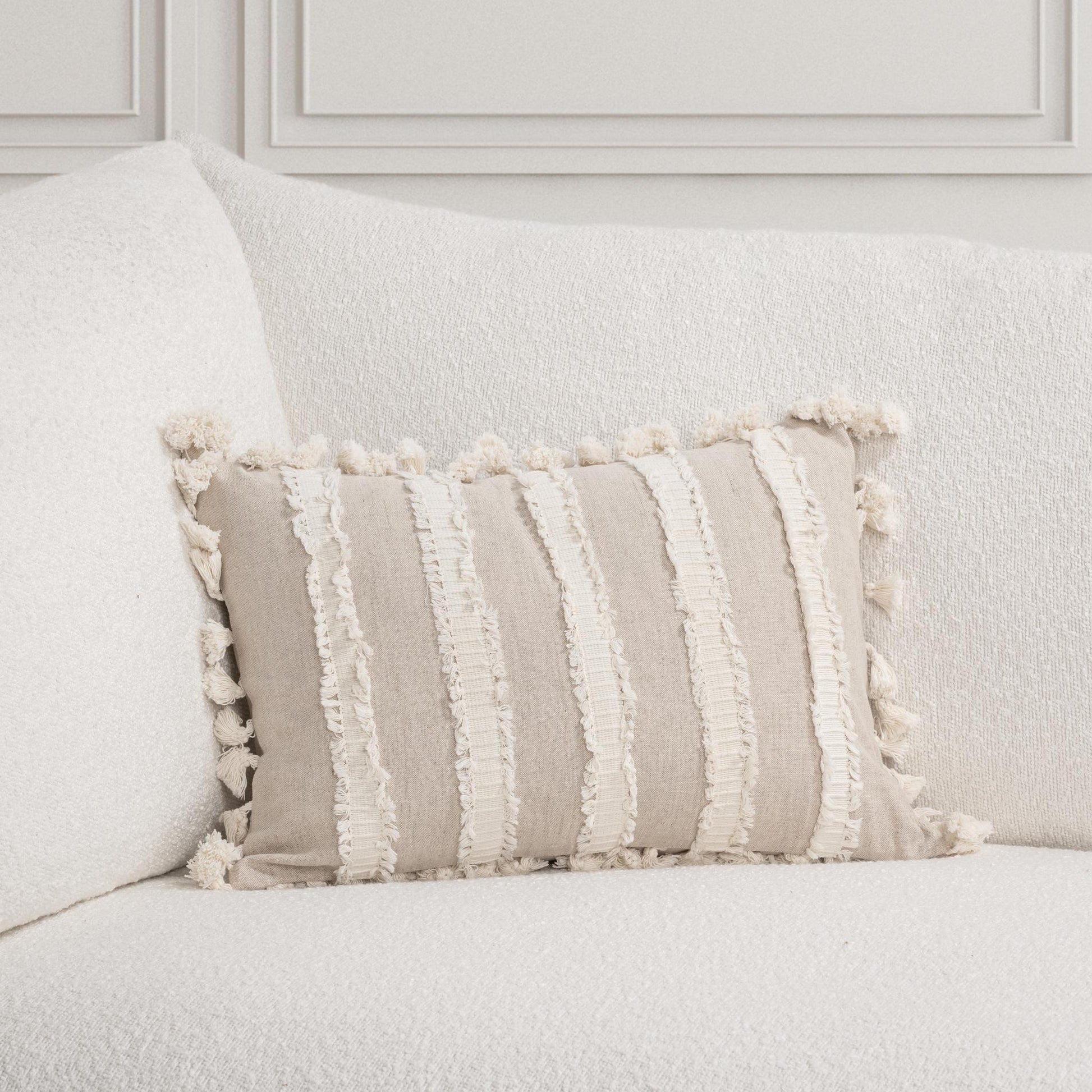 TQ Edisto Multiple Sizes - Natural/Ivory - 22x22