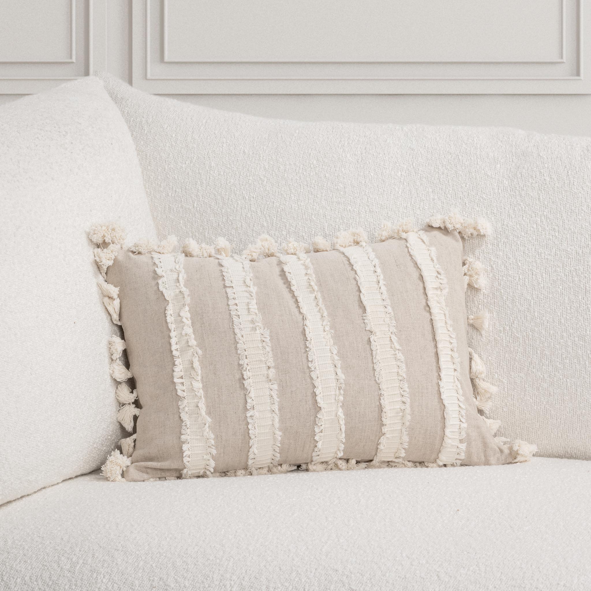 TQ Edisto Multiple Sizes - Natural/Ivory - 22x22