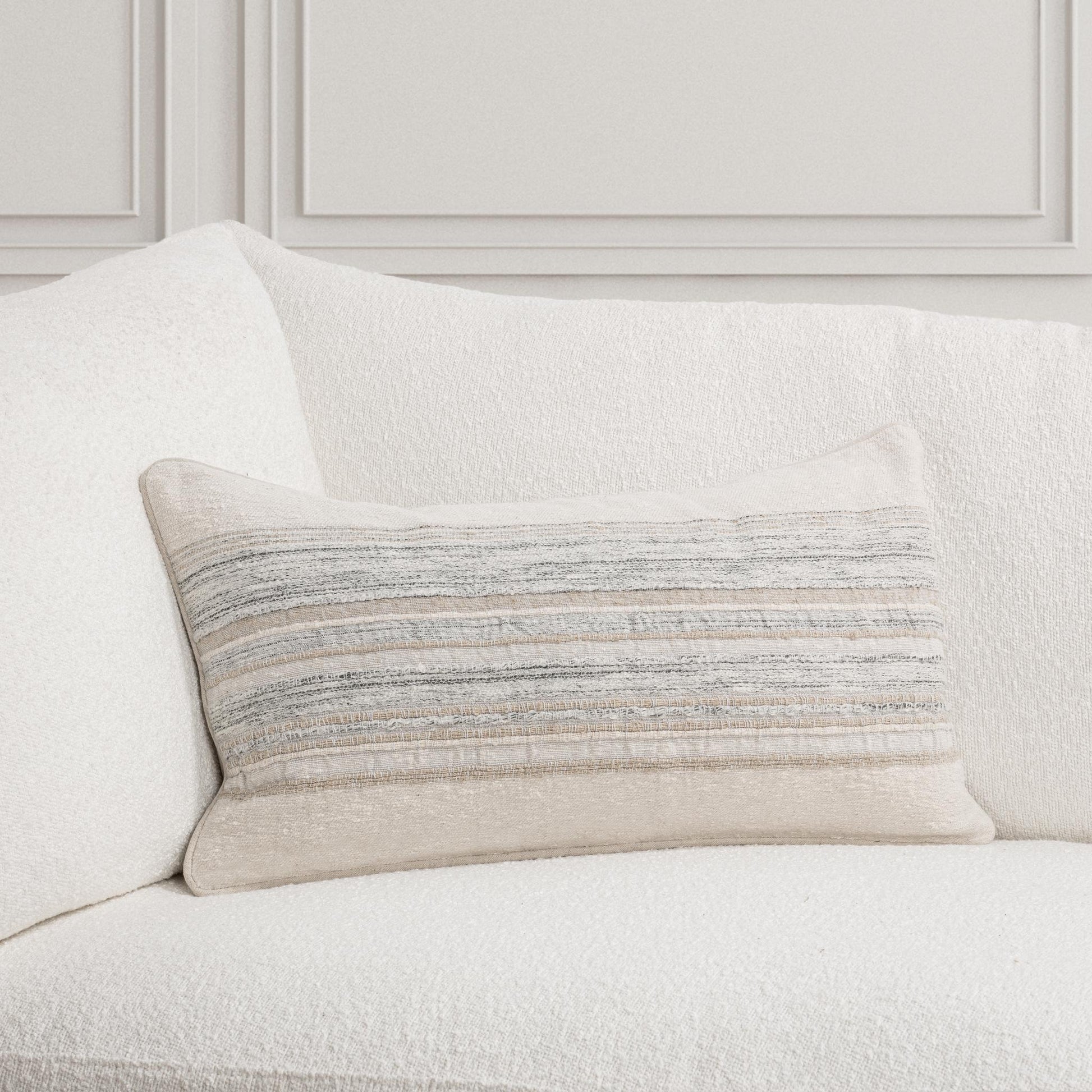TQ Rockport Multi Multiple Sizes - Ivory - 22x22