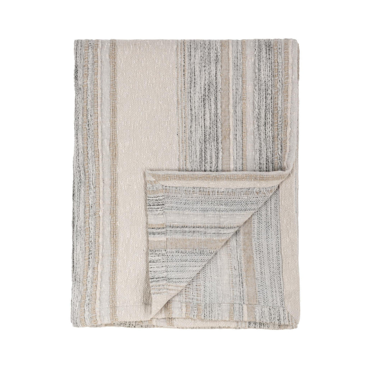 TC Rockport Ivory Multi Throw 50x70