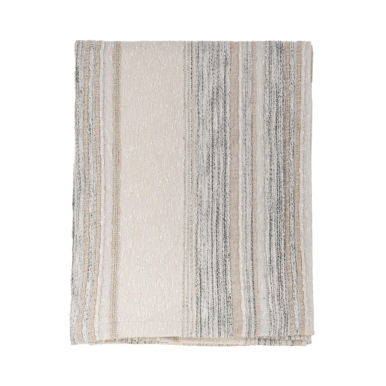 TC Rockport Ivory Multi Throw 50x70