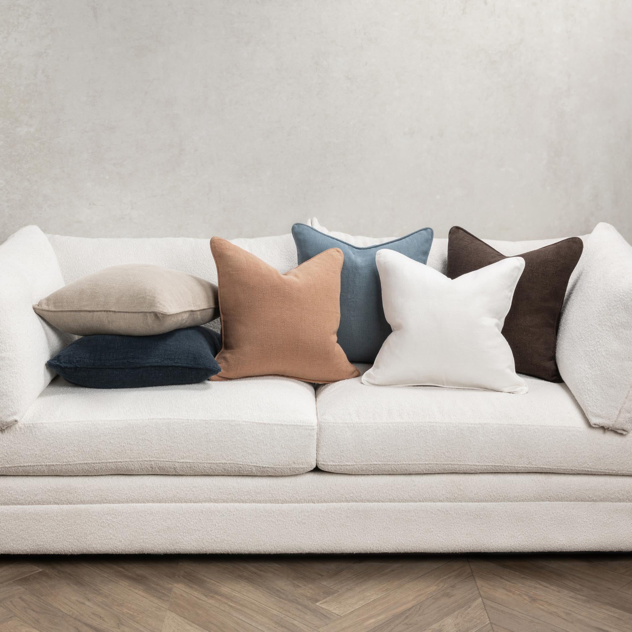 SLD Bedford Linen 22x22 - Ivory