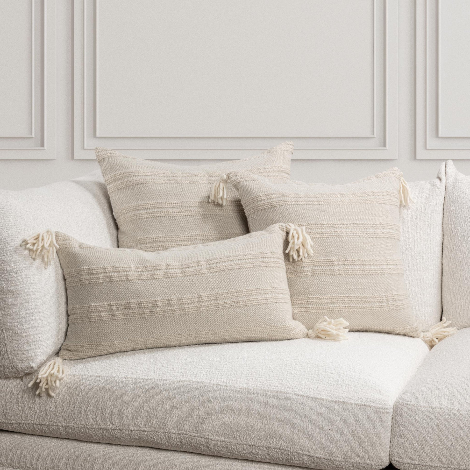 TQ York Multiple Sizes - Natural/Ivory - 22x22