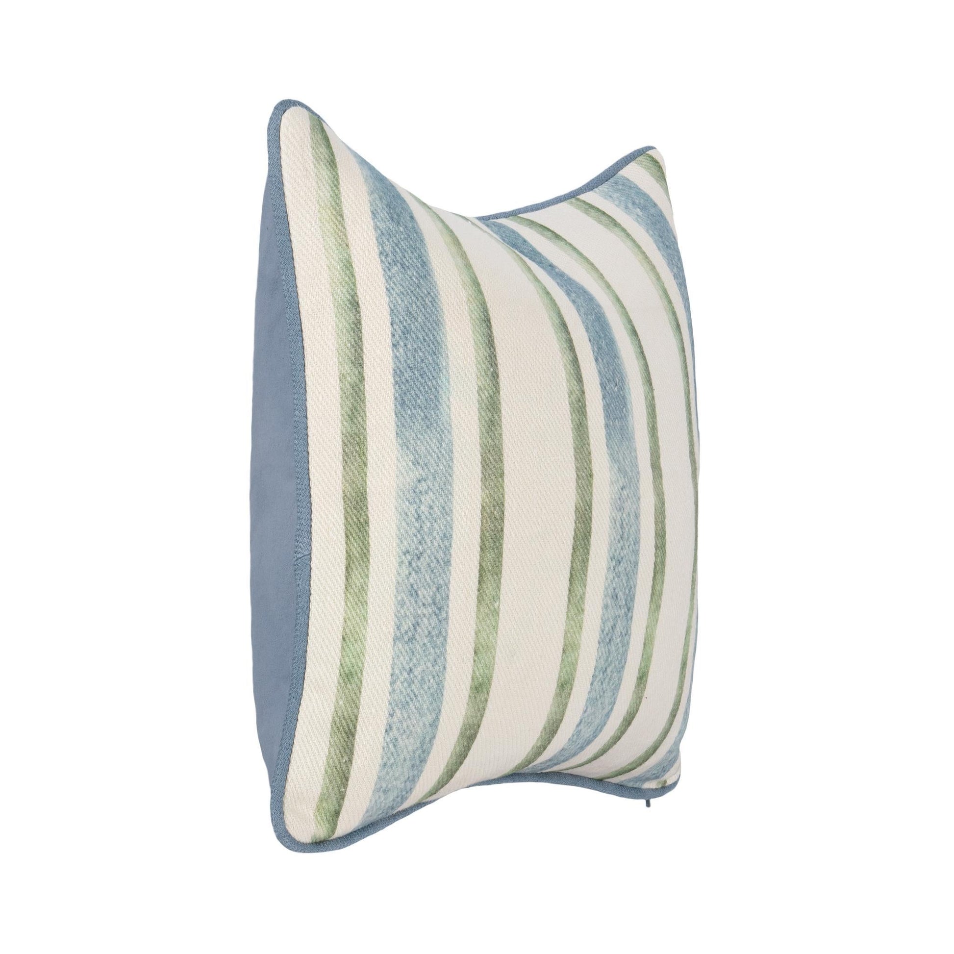 TQ Harbor Multiple Sizes - Blue/Green Stripe - 20x20