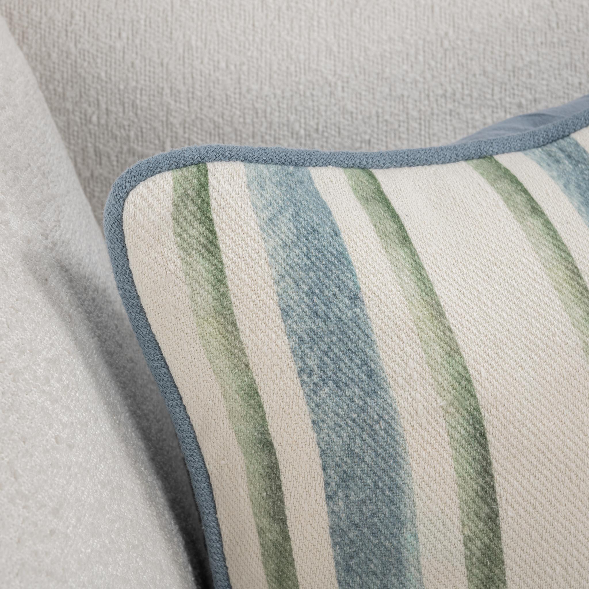TQ Harbor Multiple Sizes - Blue/Green Stripe - 20x20