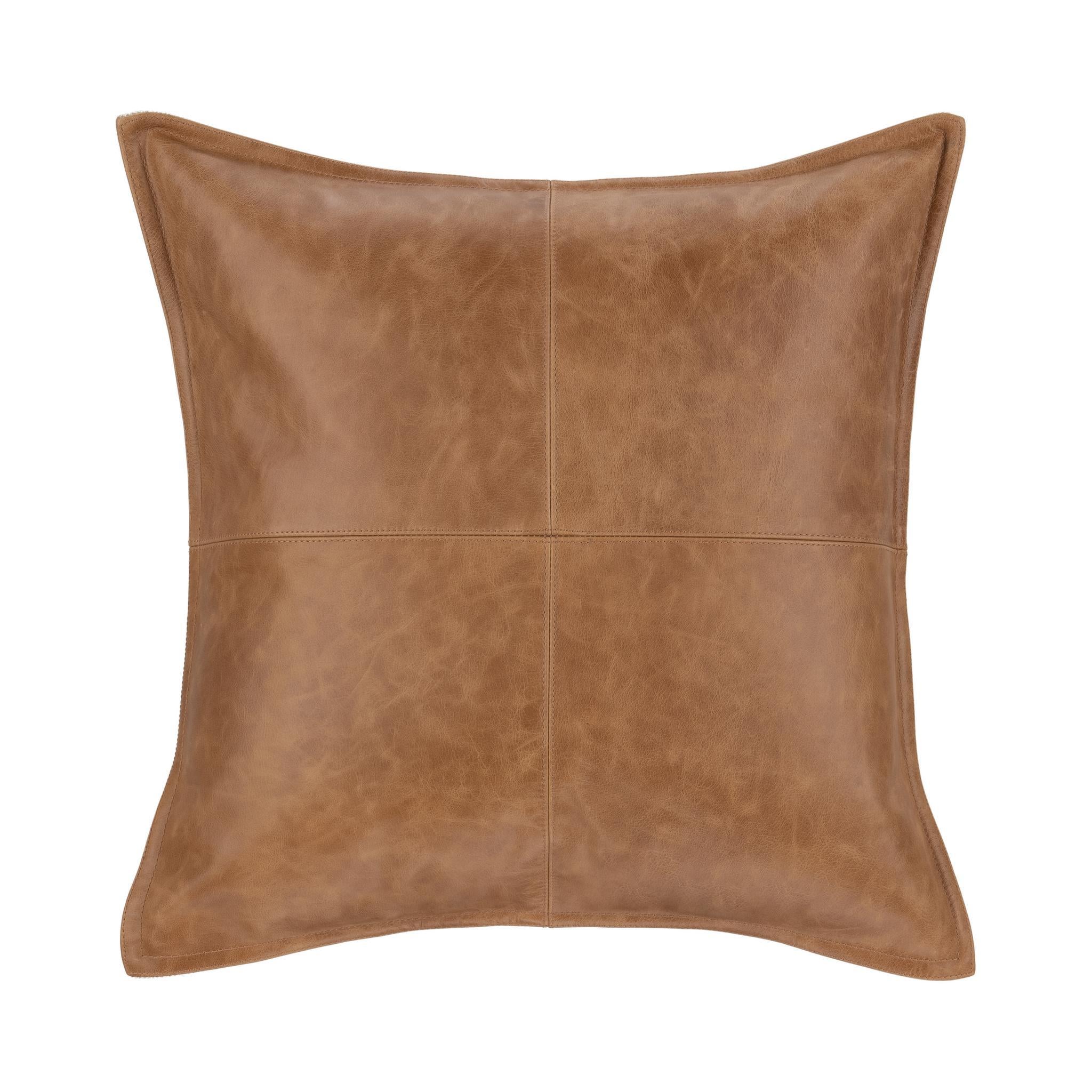 SLD Leather Multiple Sizes - Dumont Chestnut - 22"x22"