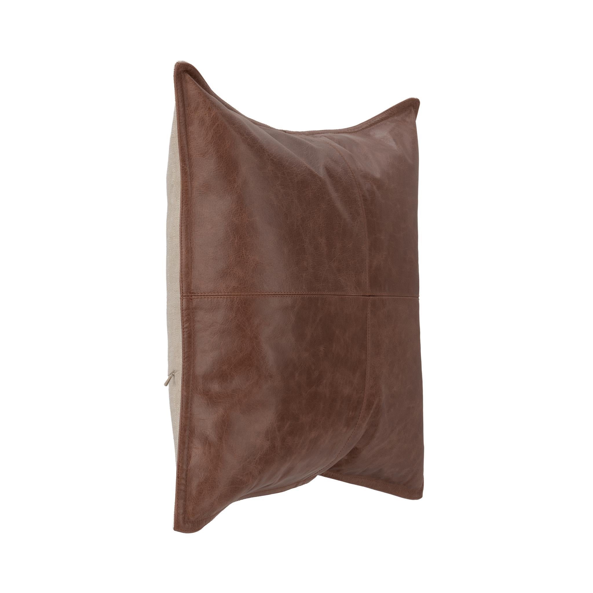 SLD Leather Multiple Sizes - Kona Brown - 22"x22"