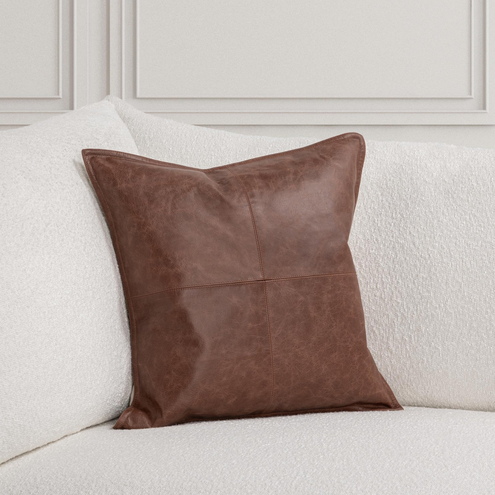 SLD Leather Multiple Sizes - Kona Brown - 22"x22"