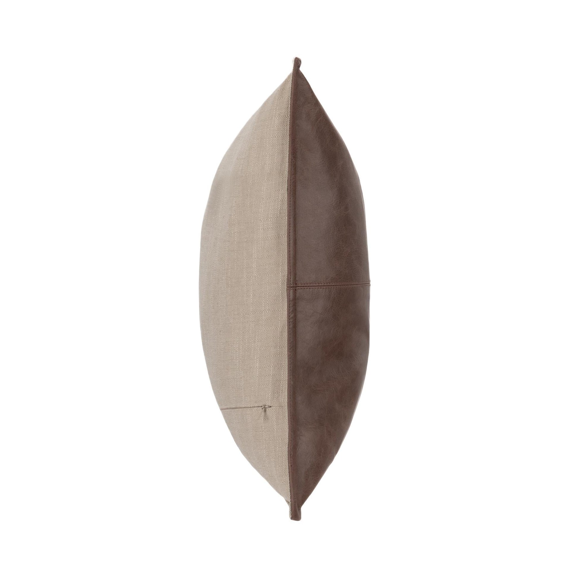SLD Leather Multiple Sizes - Parsons Cocoa - 22"x22"
