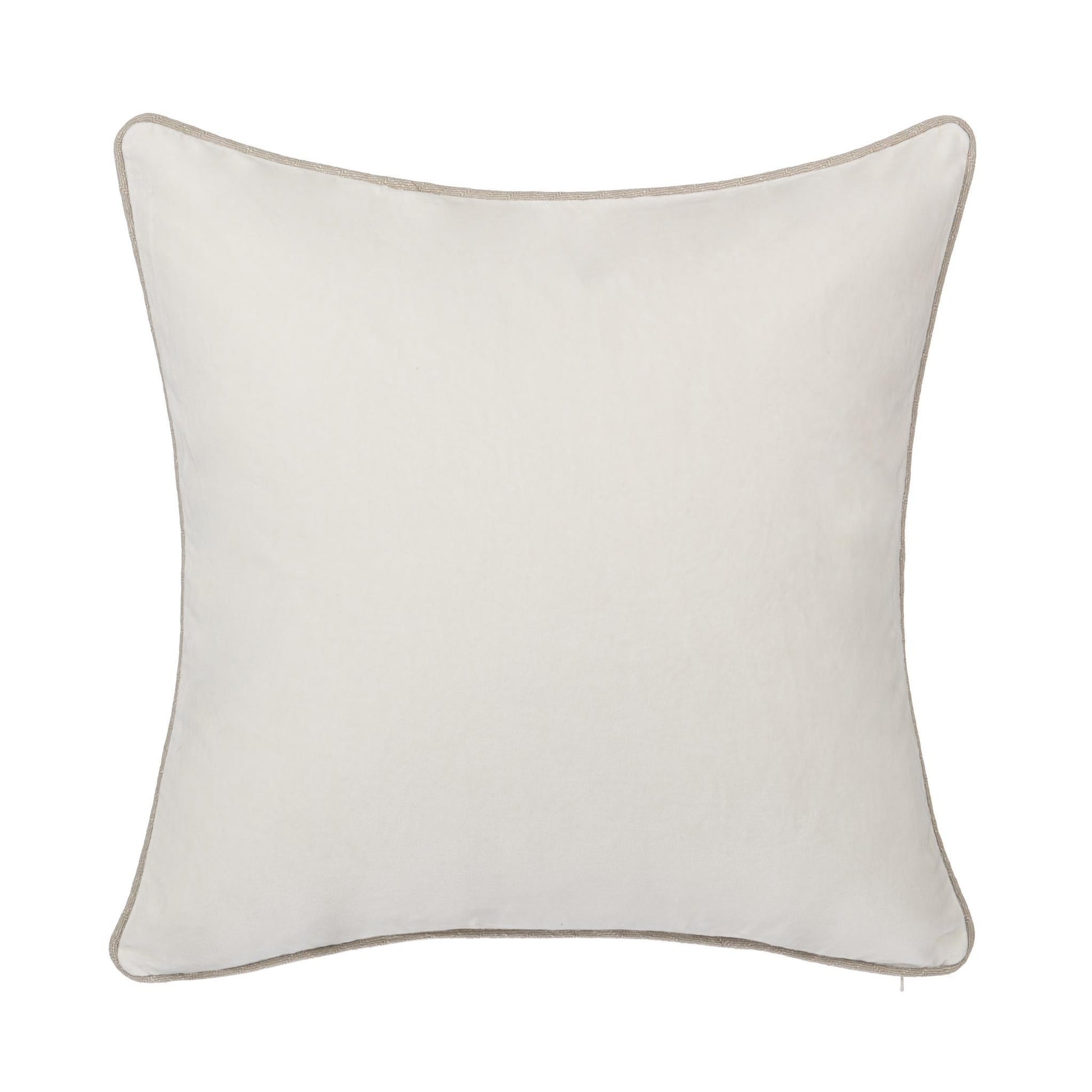 SLD Heirloom Velvet Multiple Sizes - Ivory - 18"x18"