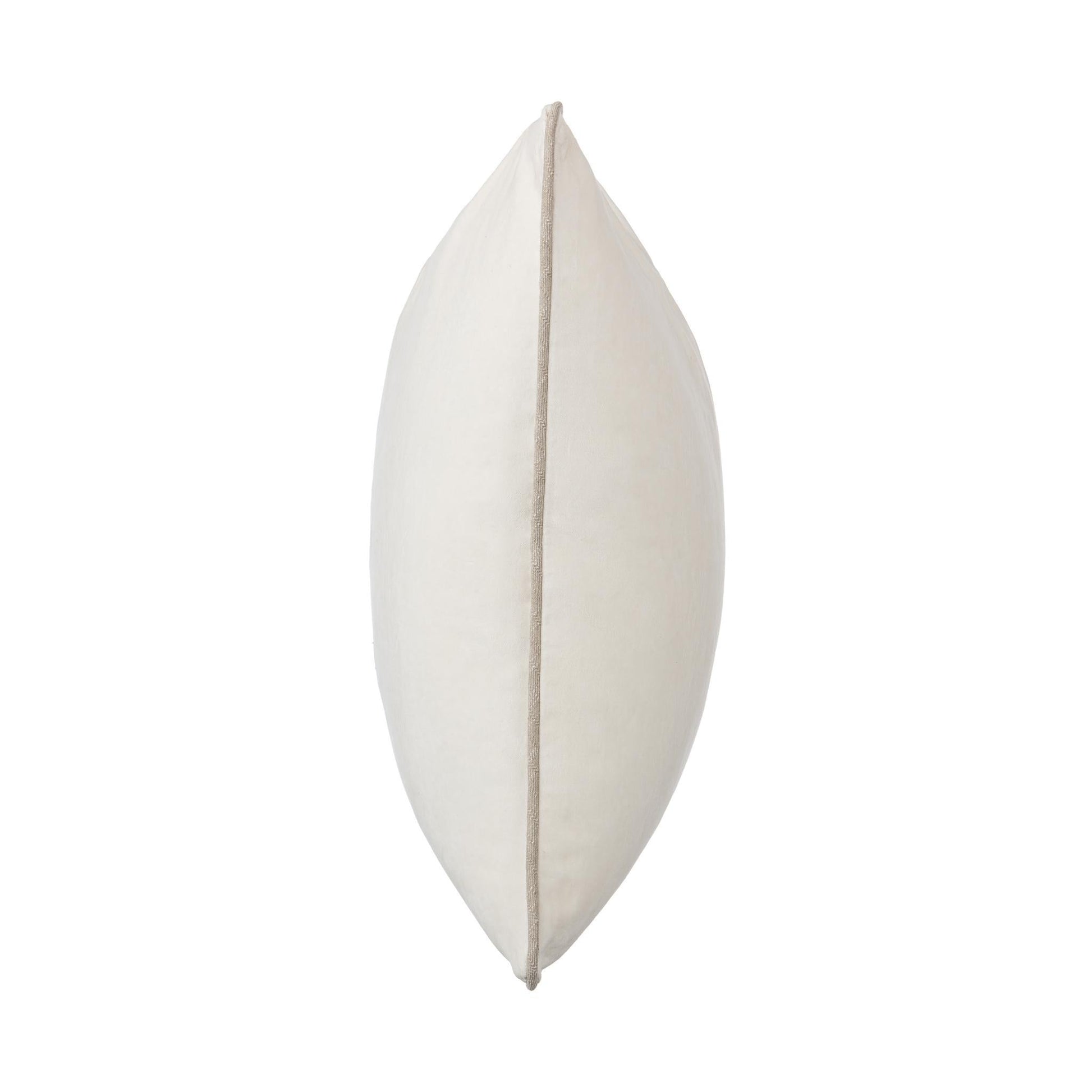 SLD Heirloom Velvet Multiple Sizes - Ivory - 18"x18"
