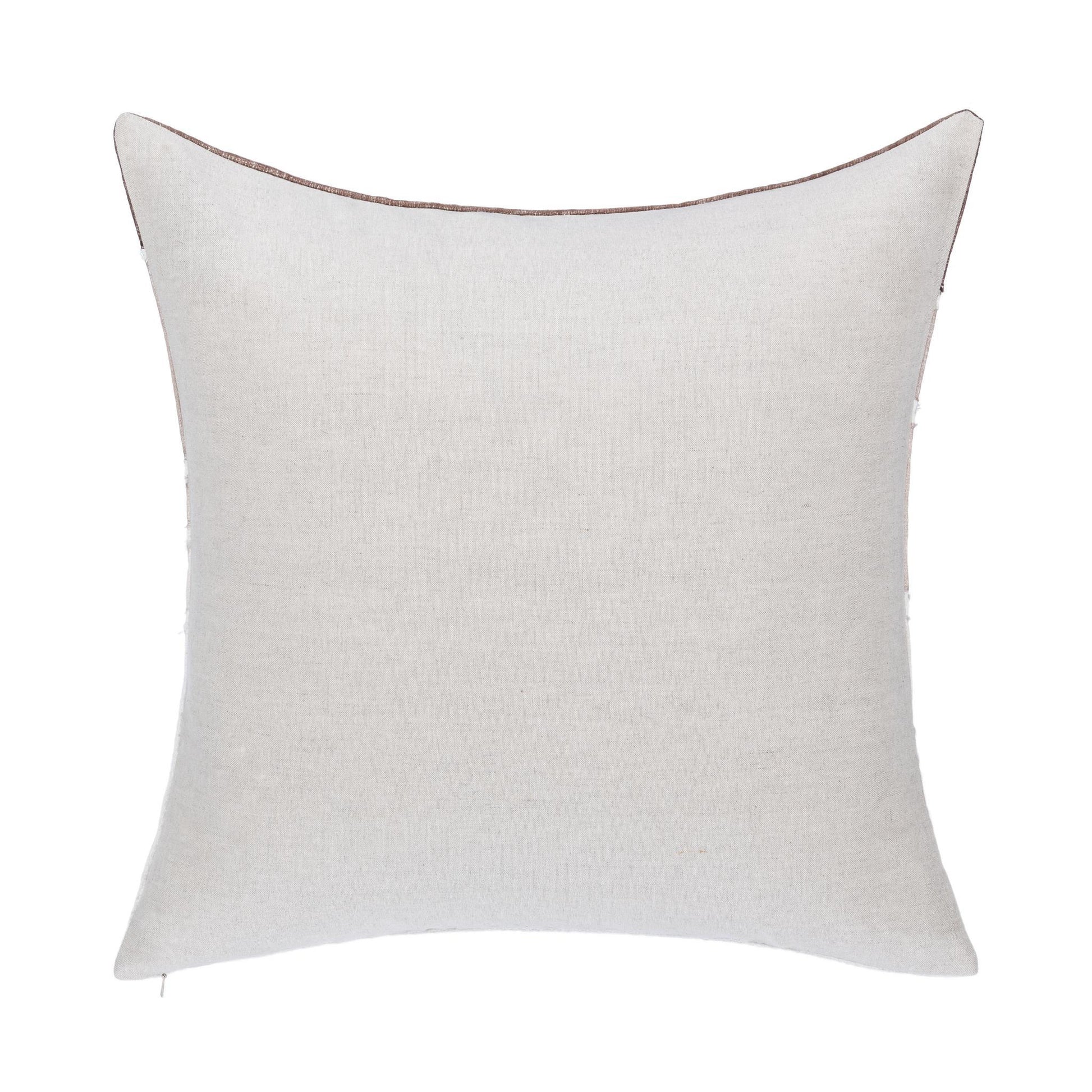 LN Bikram 22x22 - Ivory/Mocha Cream