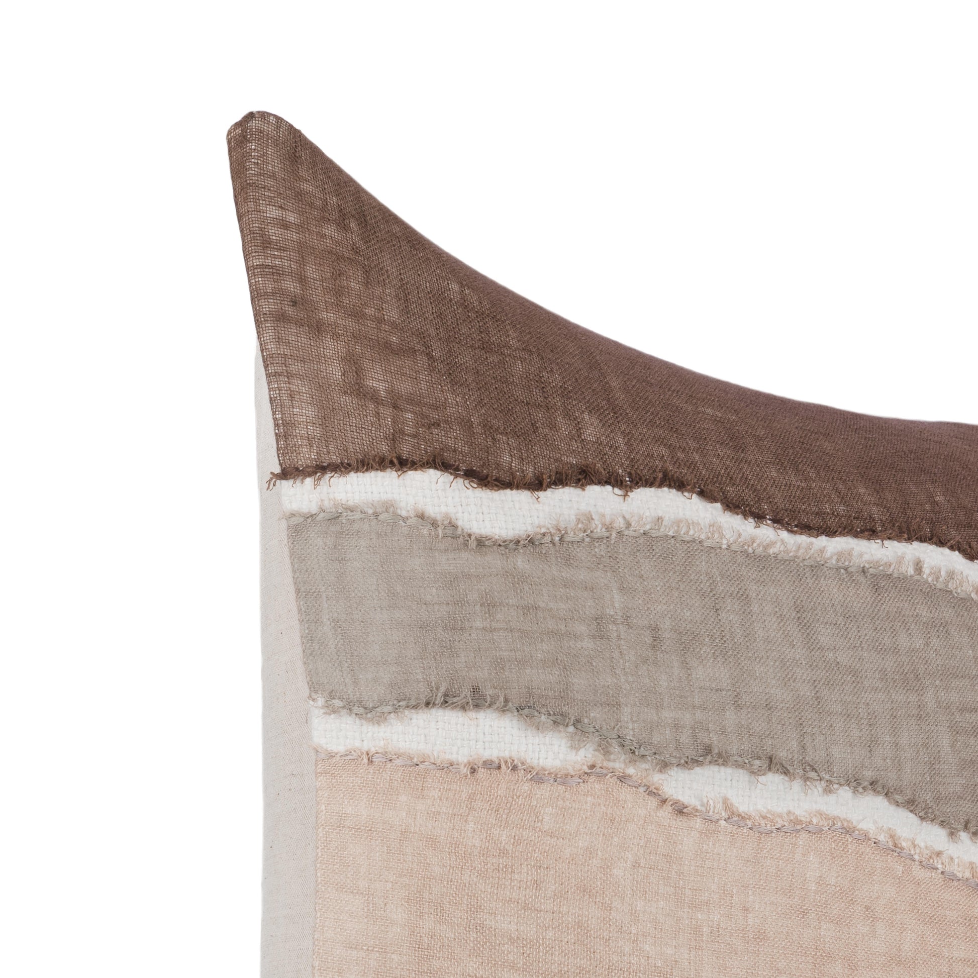 LN Bikram 22x22 - Ivory/Mocha Cream