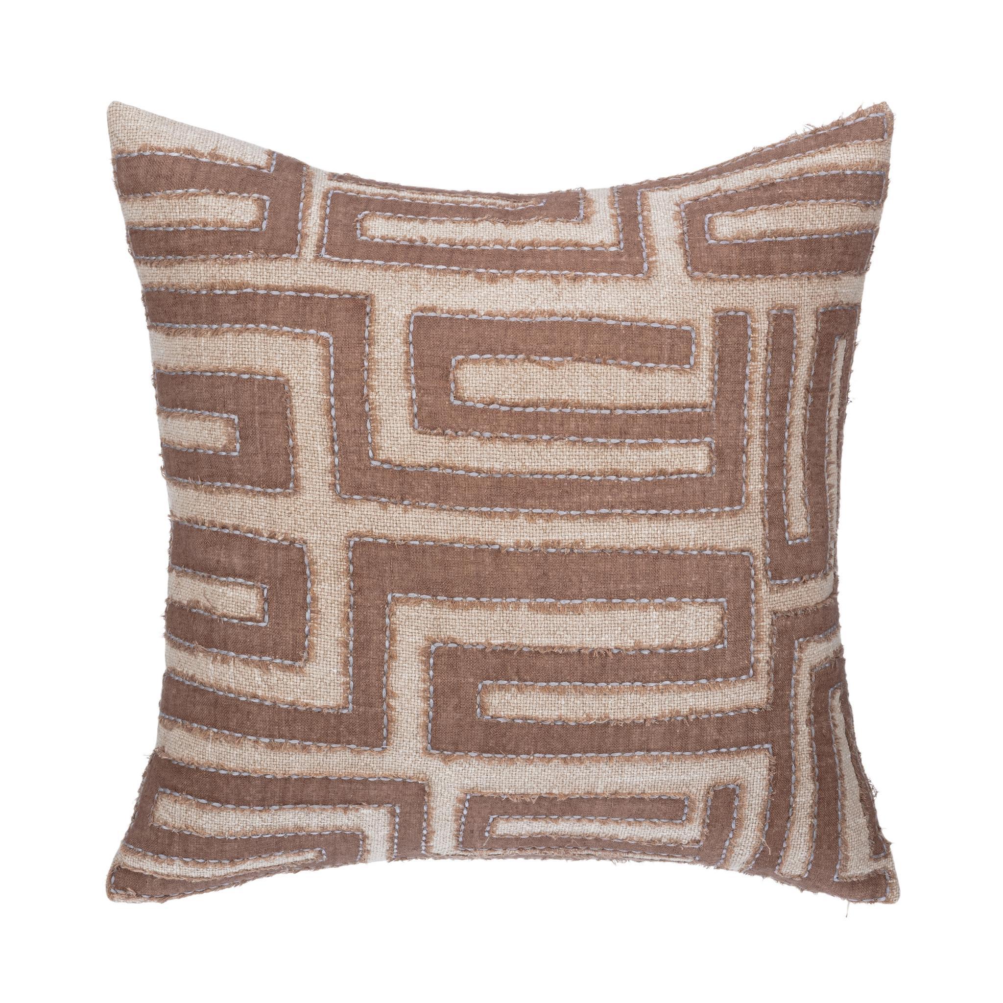 VC Mateo 22x22 - Sepia Brown/Natural