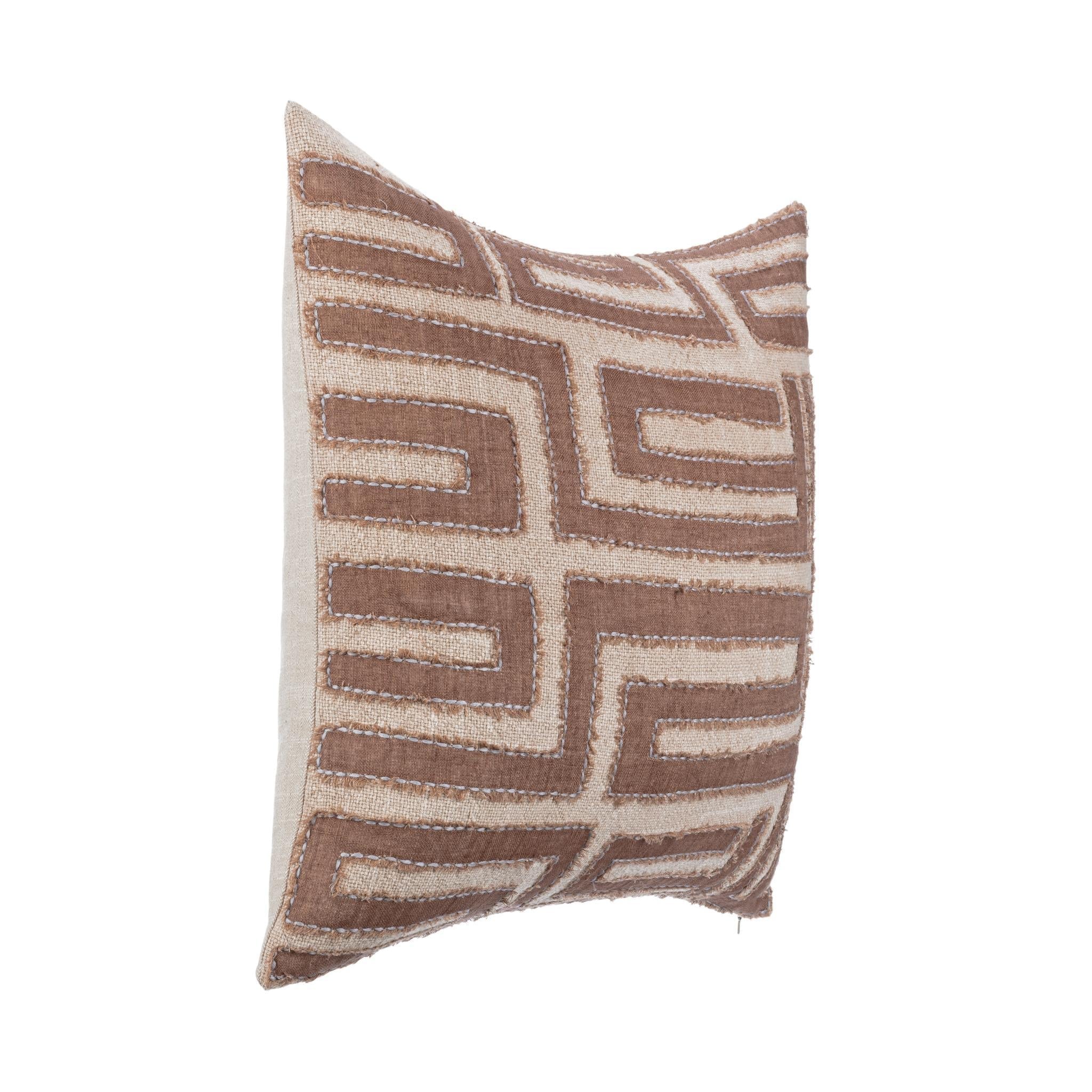 VC Mateo 22x22 - Sepia Brown/Natural