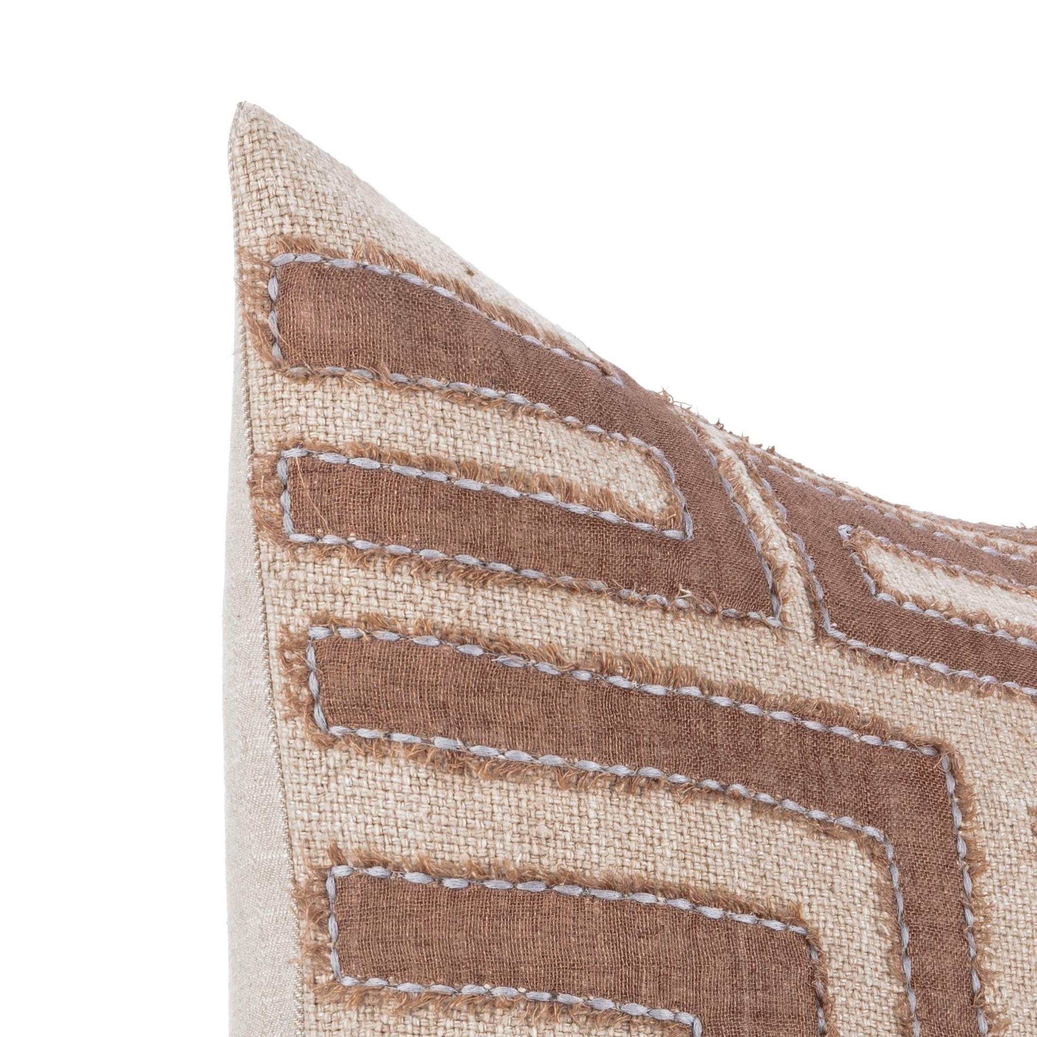 VC Mateo 22x22 - Sepia Brown/Natural