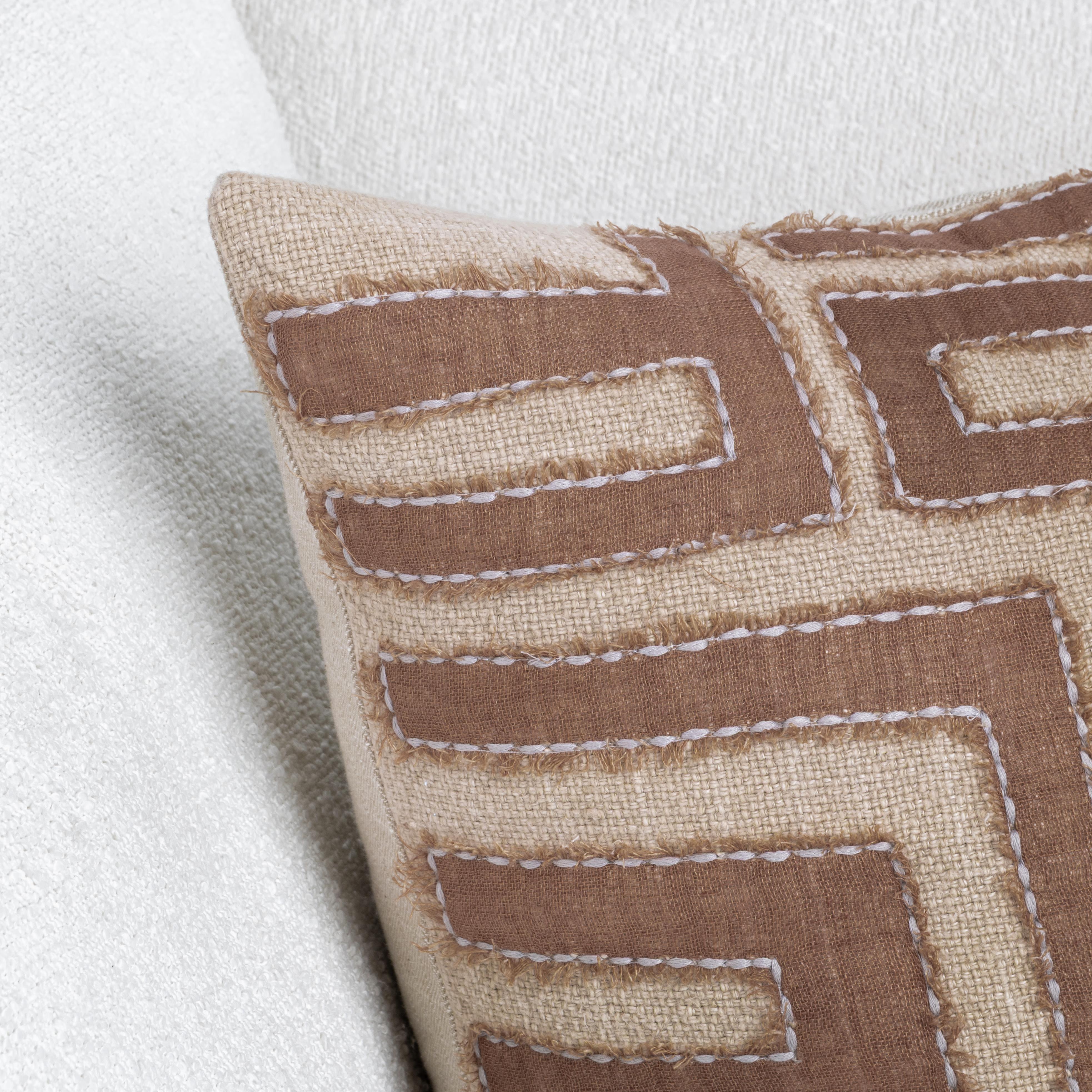 VC Mateo 22x22 - Sepia Brown/Natural