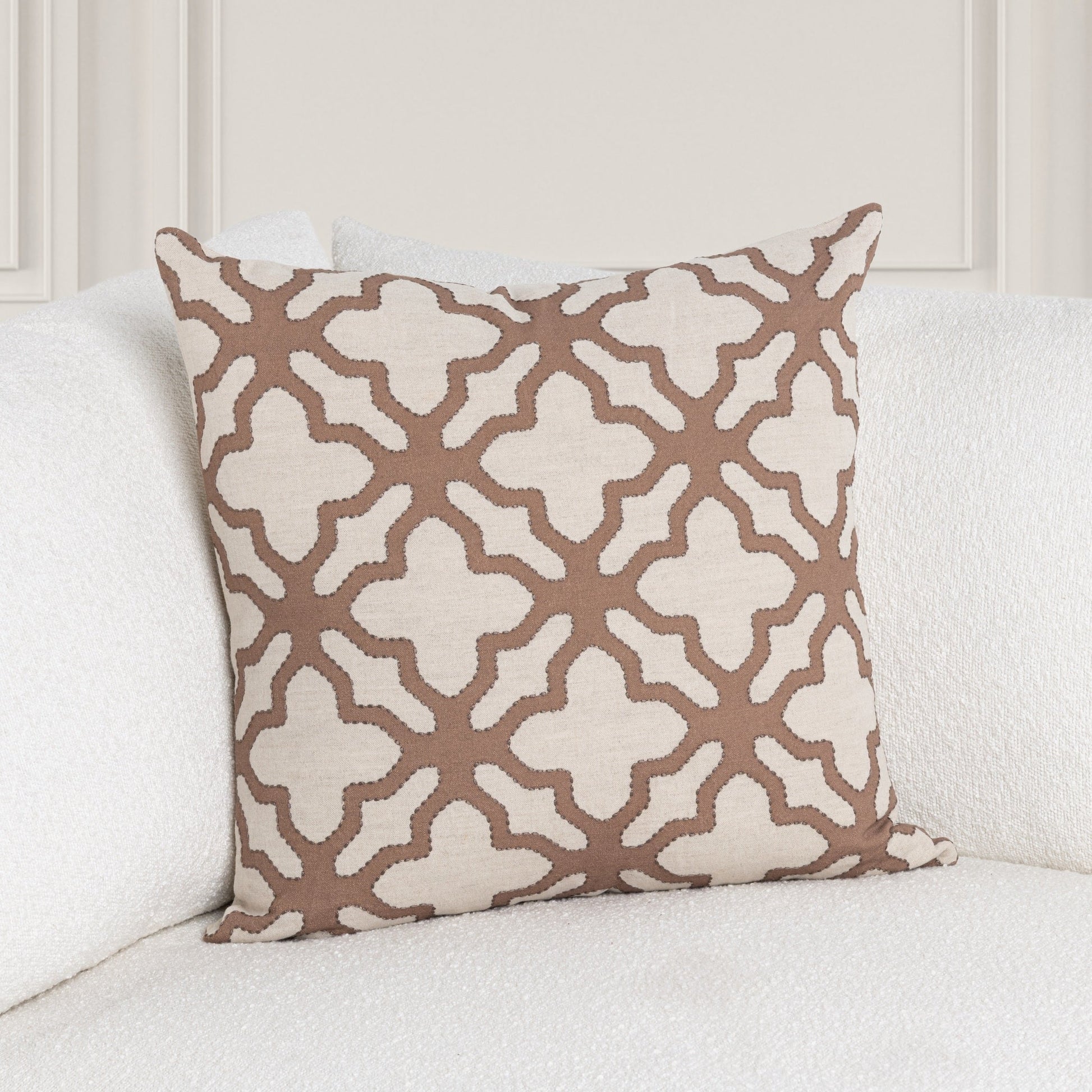 LN Mullan 22x22 - Frothed Brown